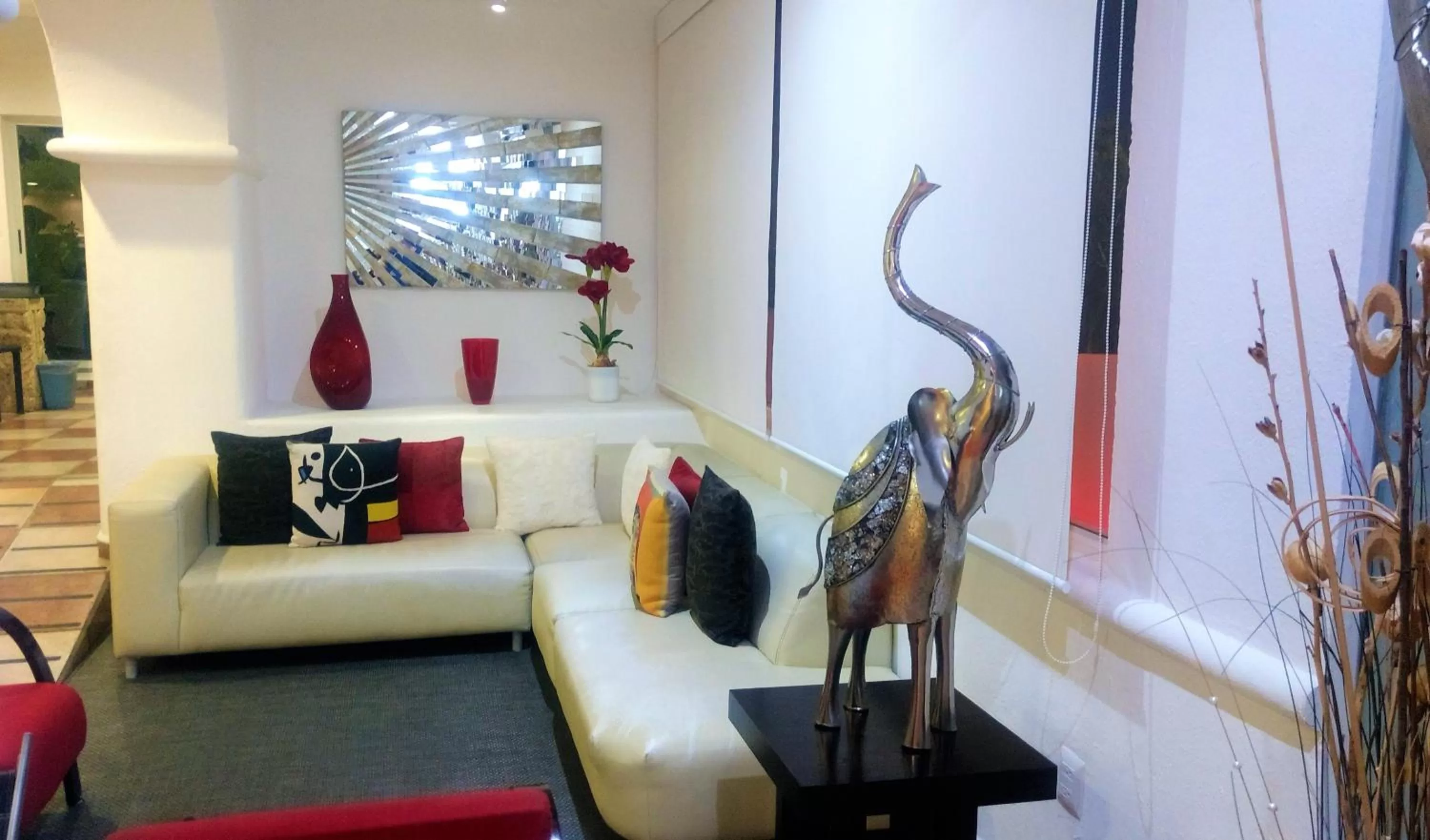 Seating area in Coral Princess Hotel & Dive Resort