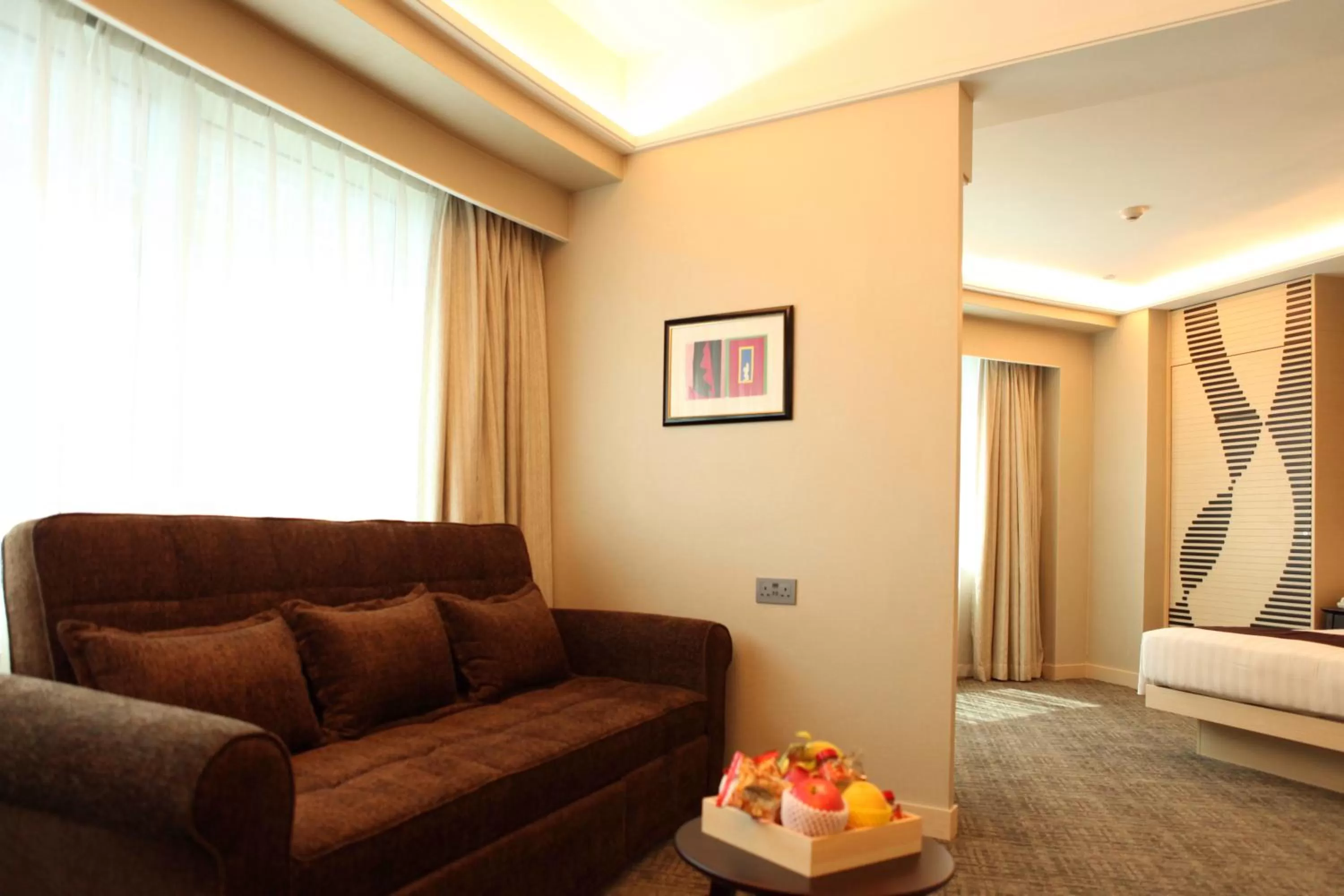 Living room in South Pacific Hotel