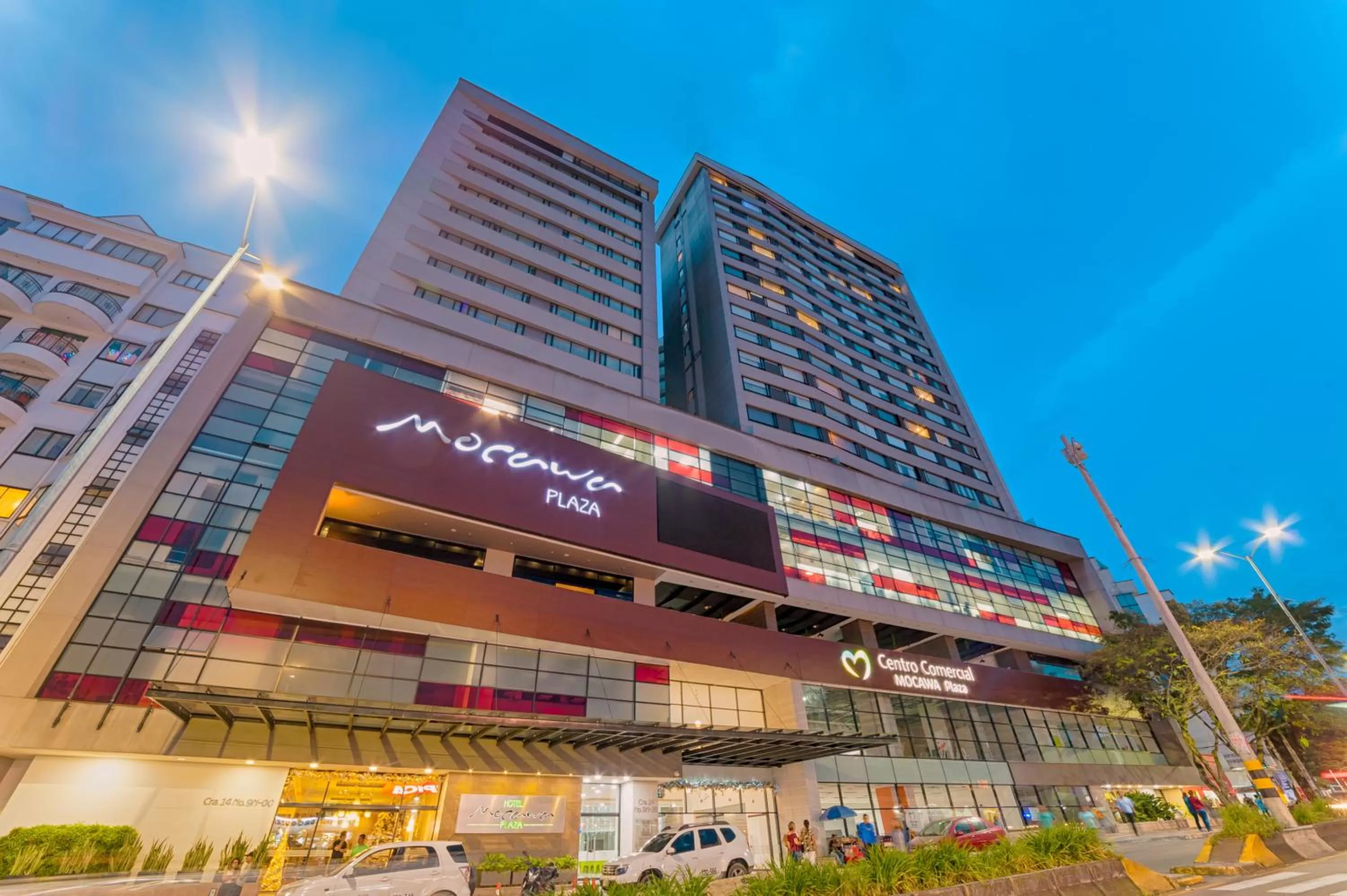 Property building in Hotel Mocawa Plaza Armenia