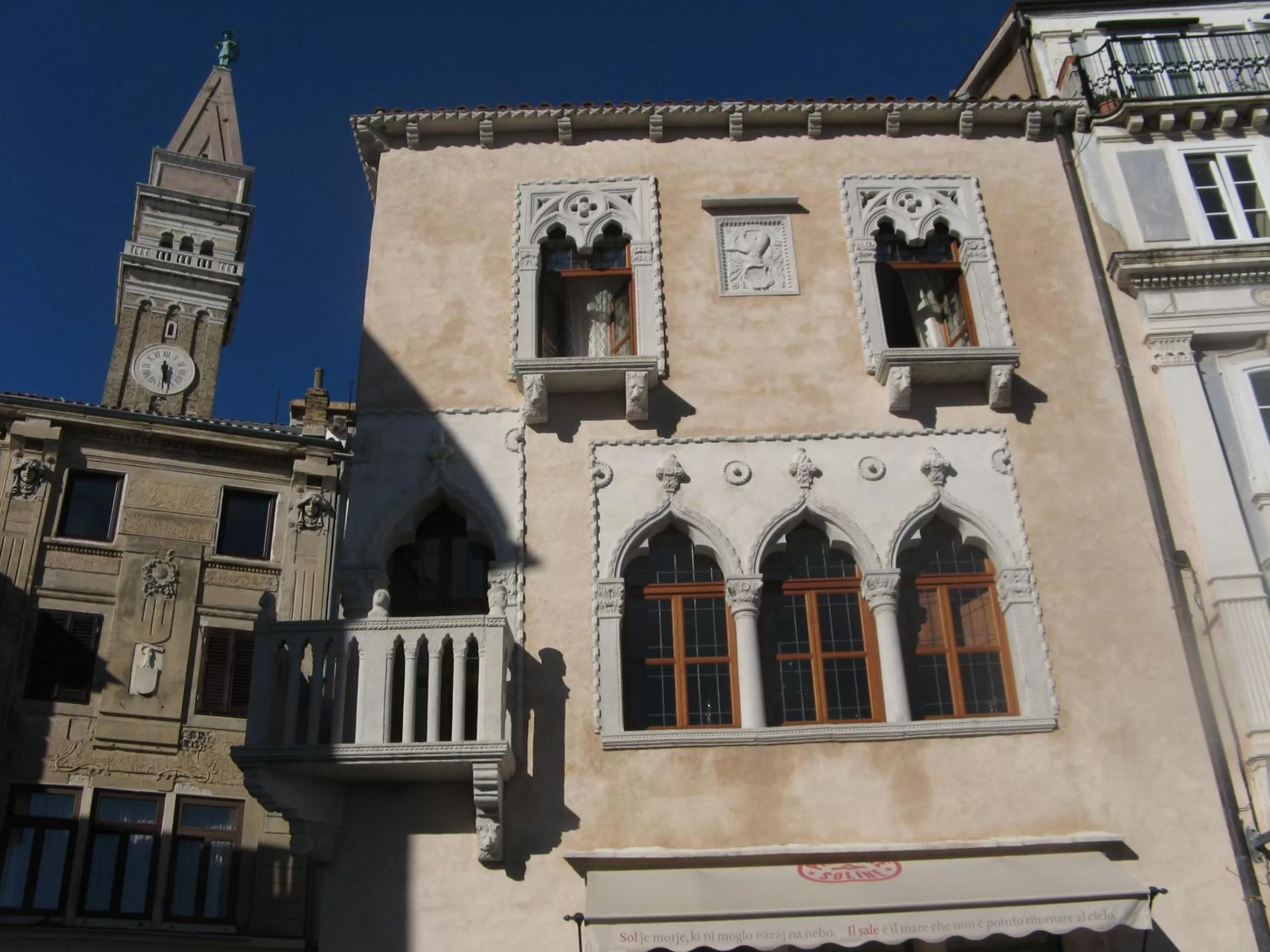 Property Building in Benecanka Casa Veneziana Piran