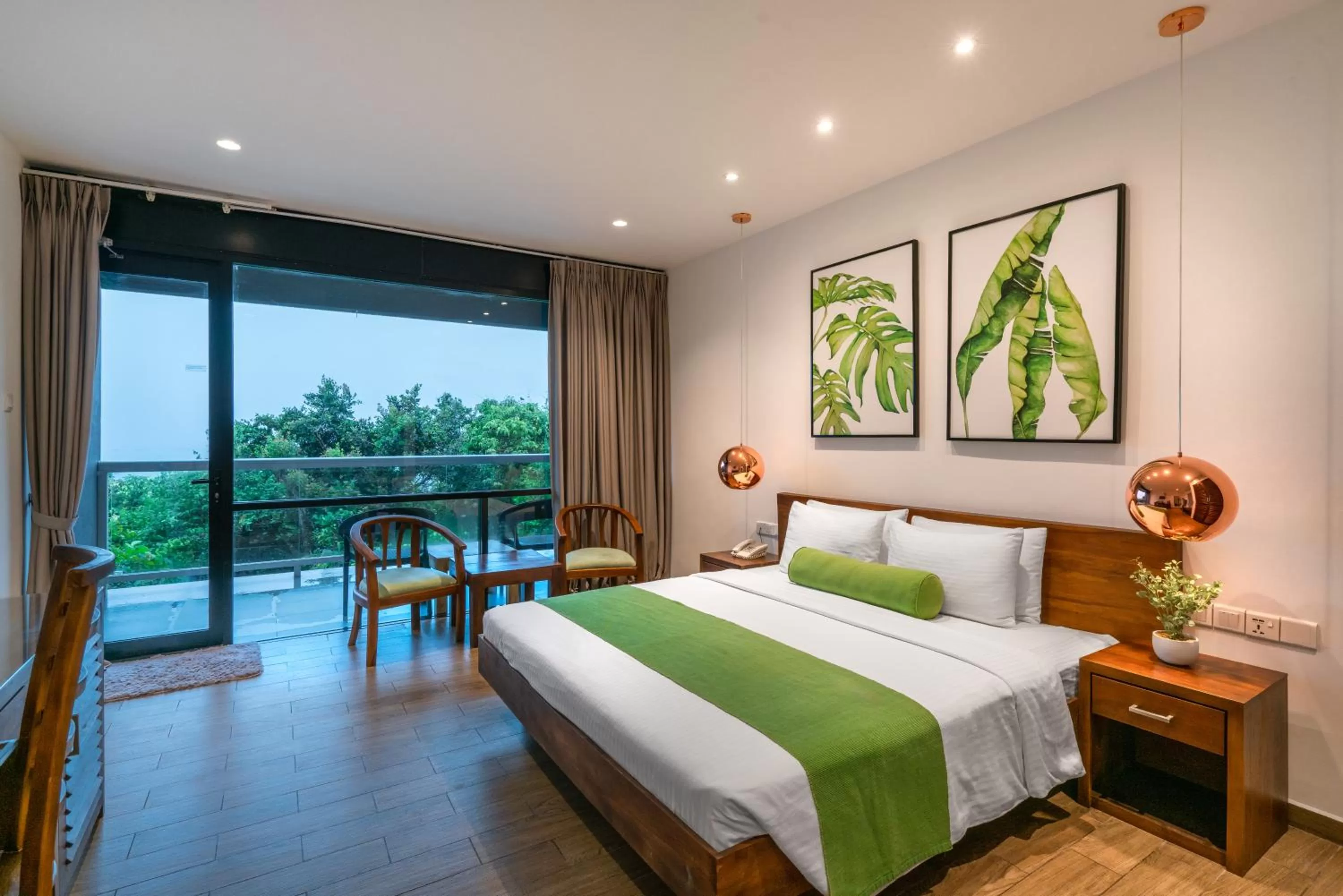 Bed in Agnus Unawatuna