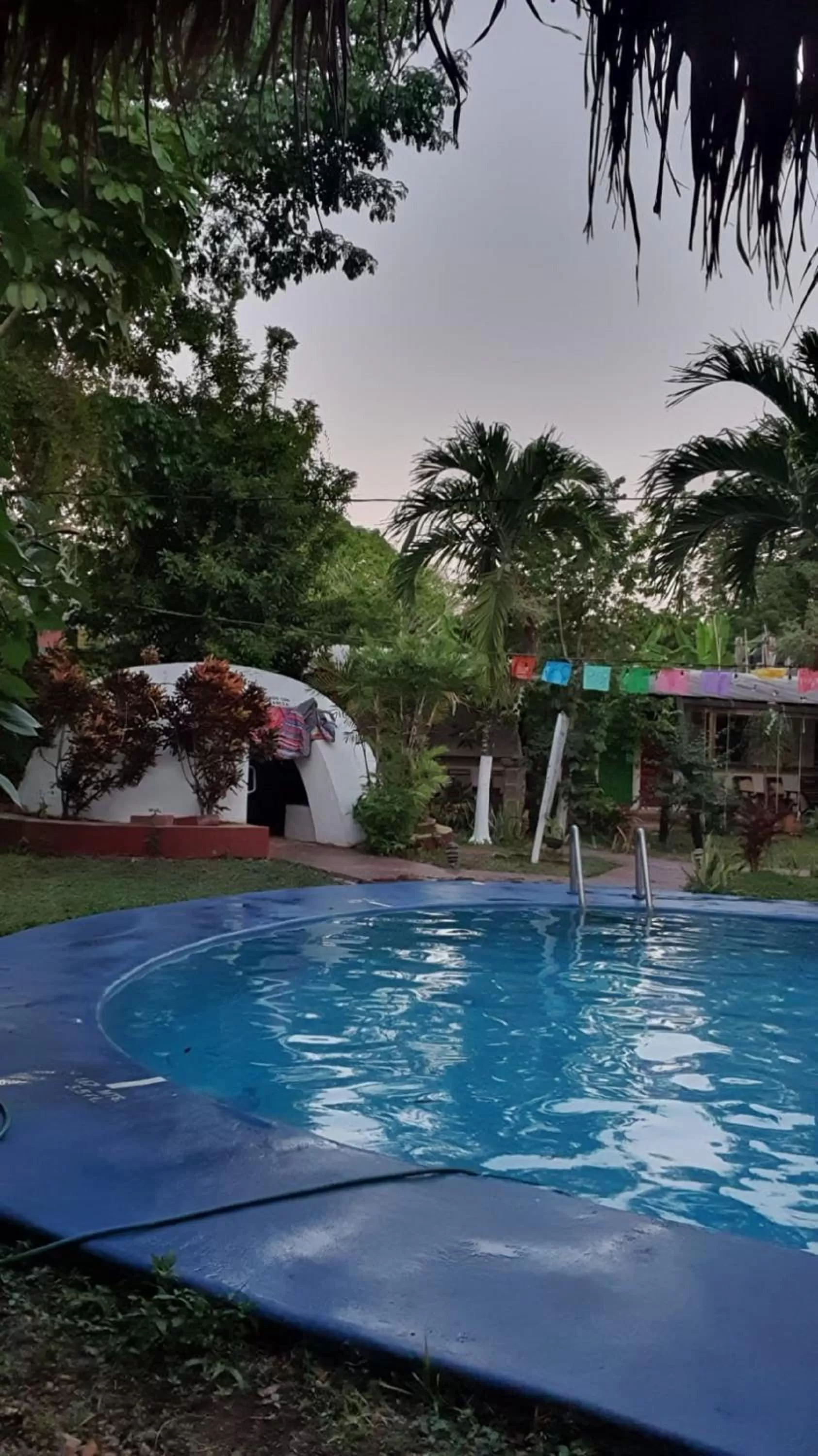 Swimming Pool in Cabañas Colibrí