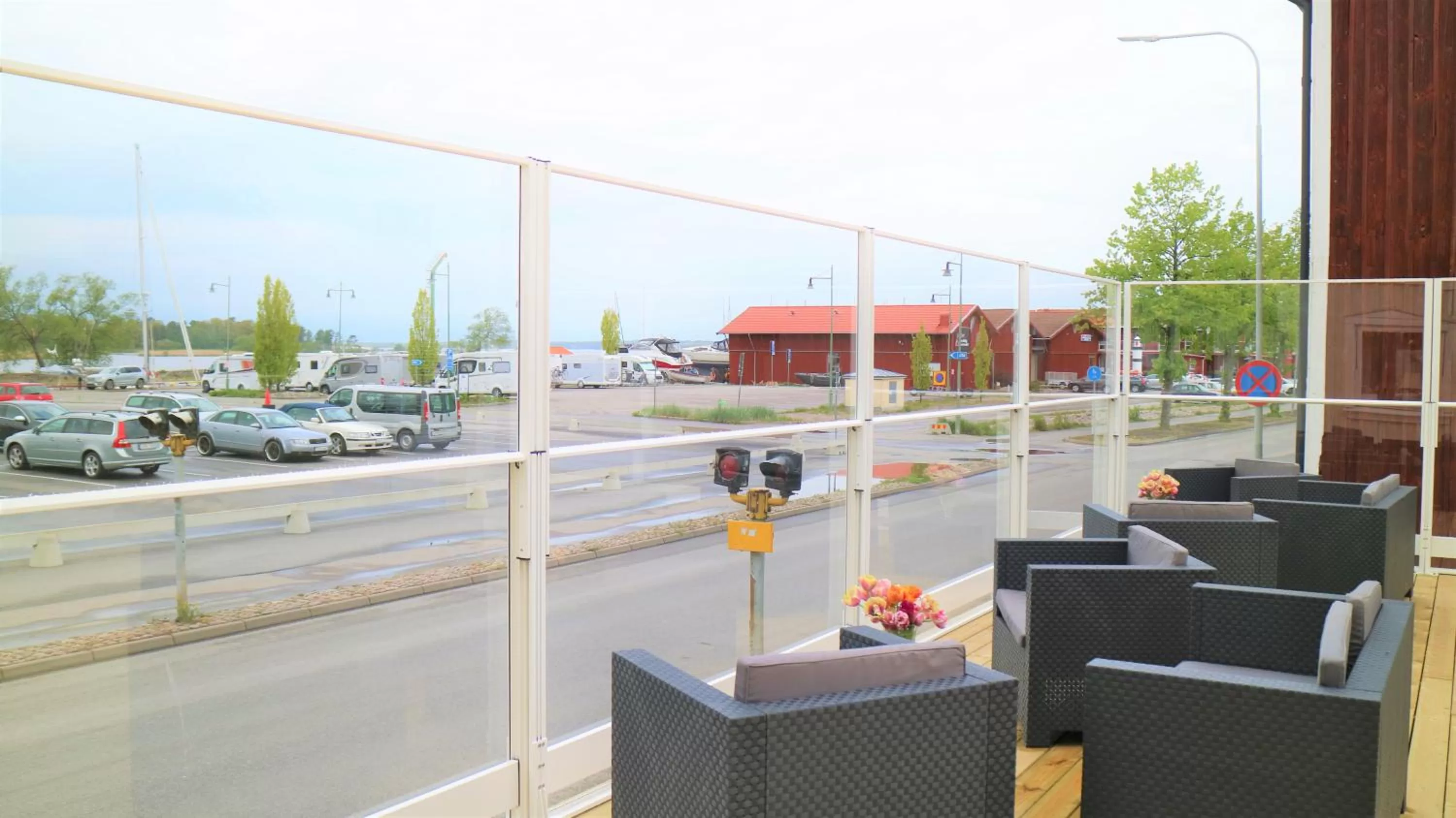 Balcony/Terrace in Vänerport Lakefront Hotell