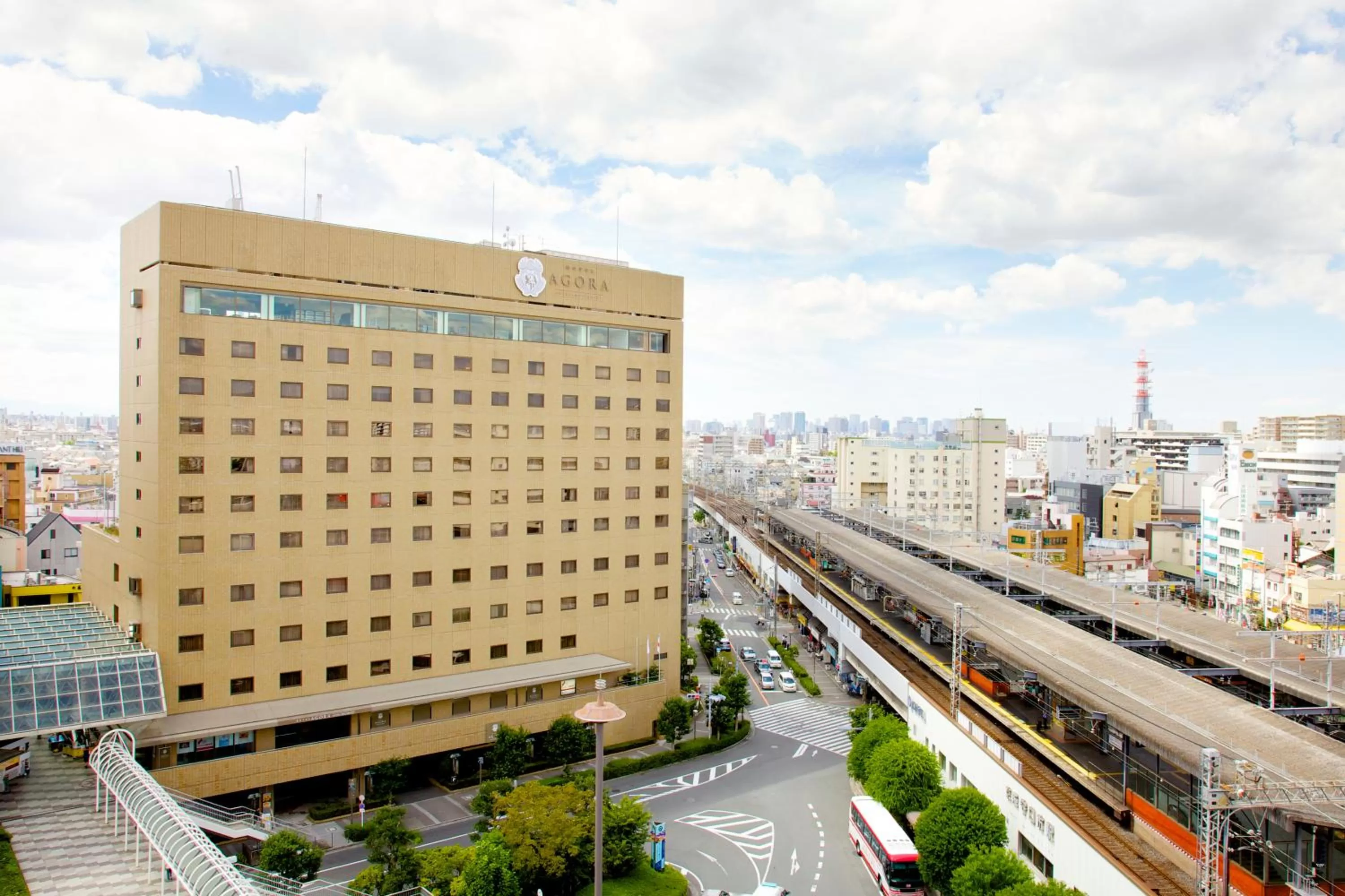 Property building in Hotel Agora Osaka Moriguchi