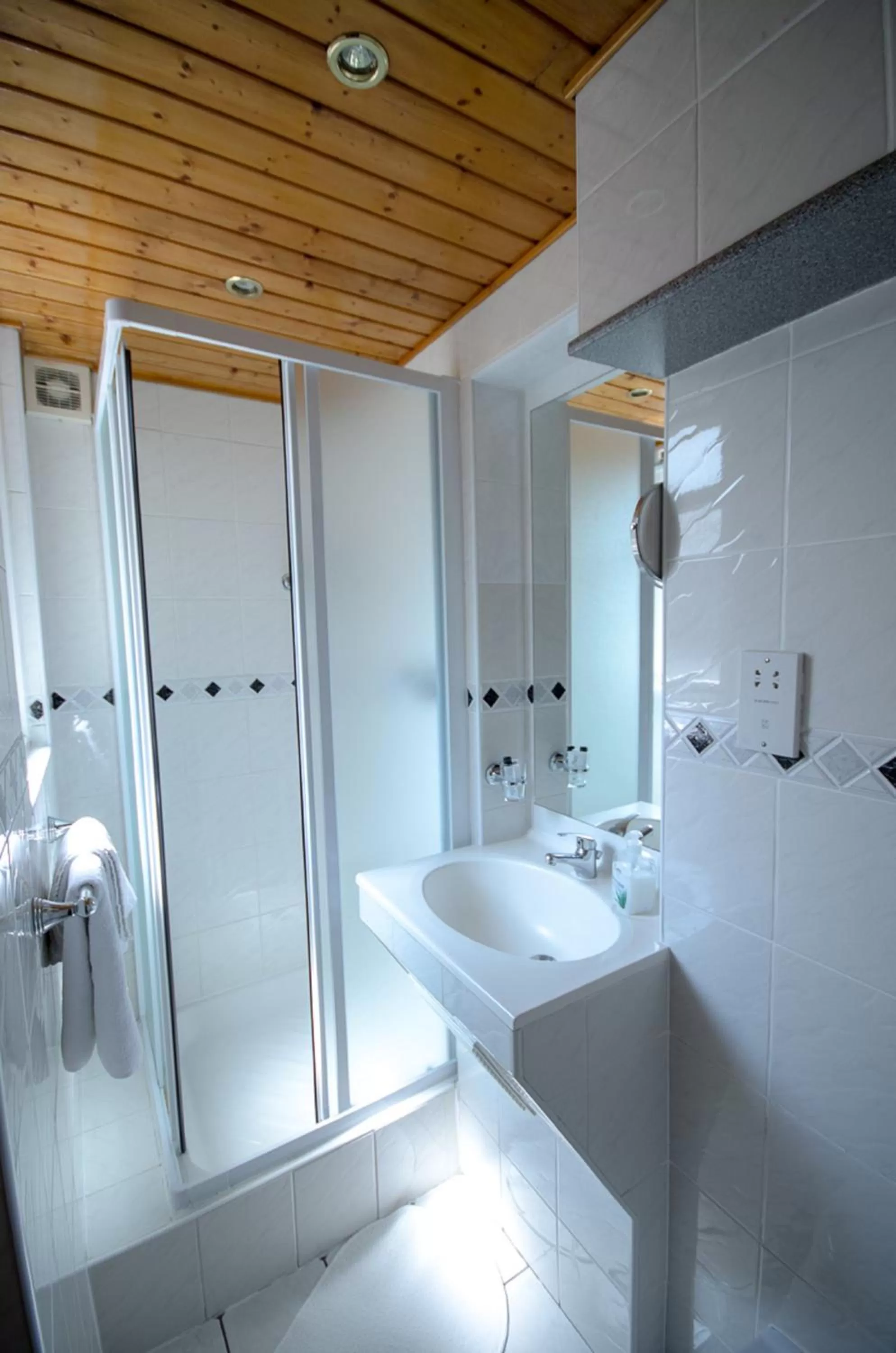 Bathroom in Adria Hotel