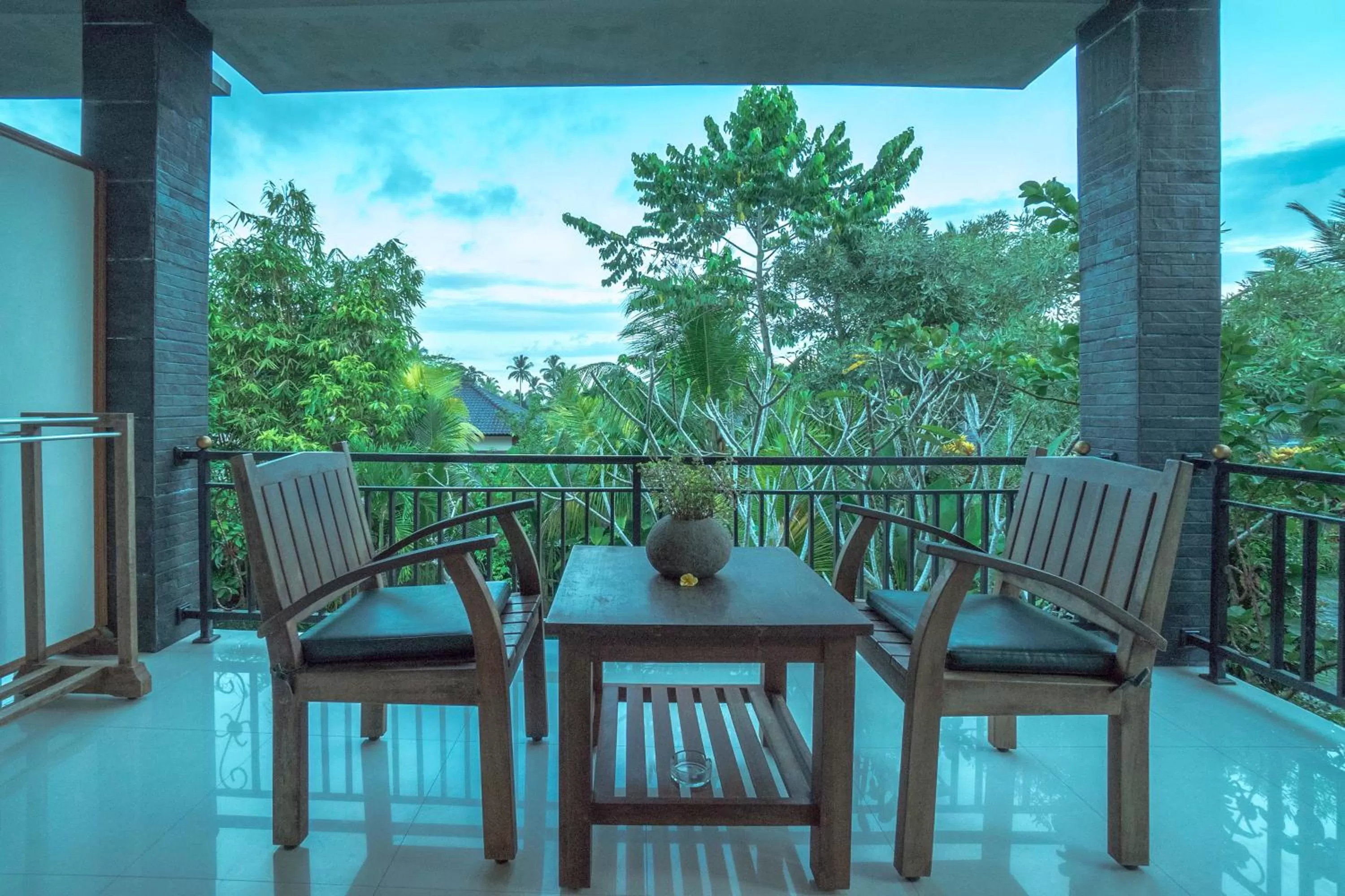 Balcony/Terrace in Gita Maha Ubud Hotel by Mahaputra
