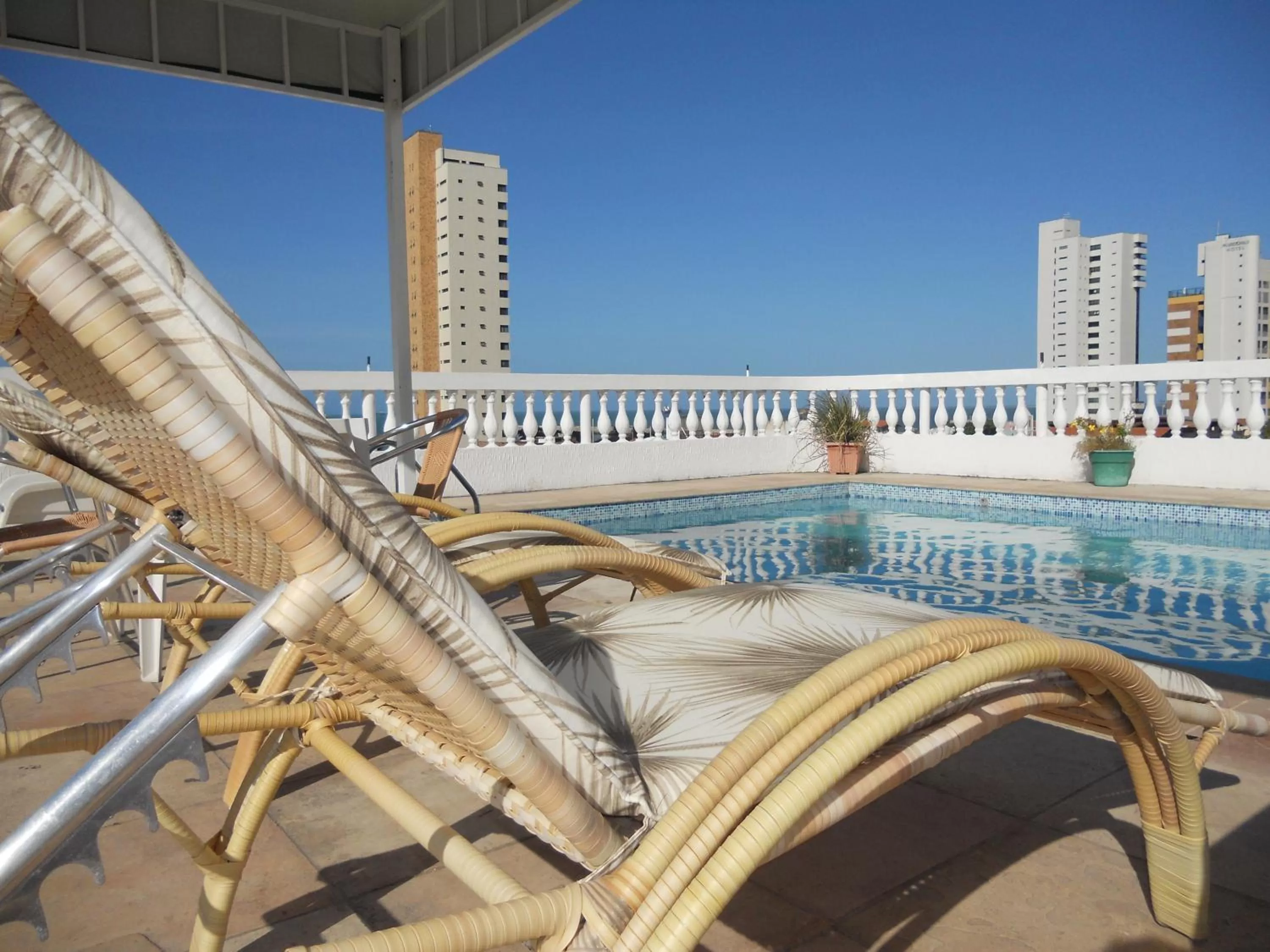 Pool view in Algarve Praia Hotel