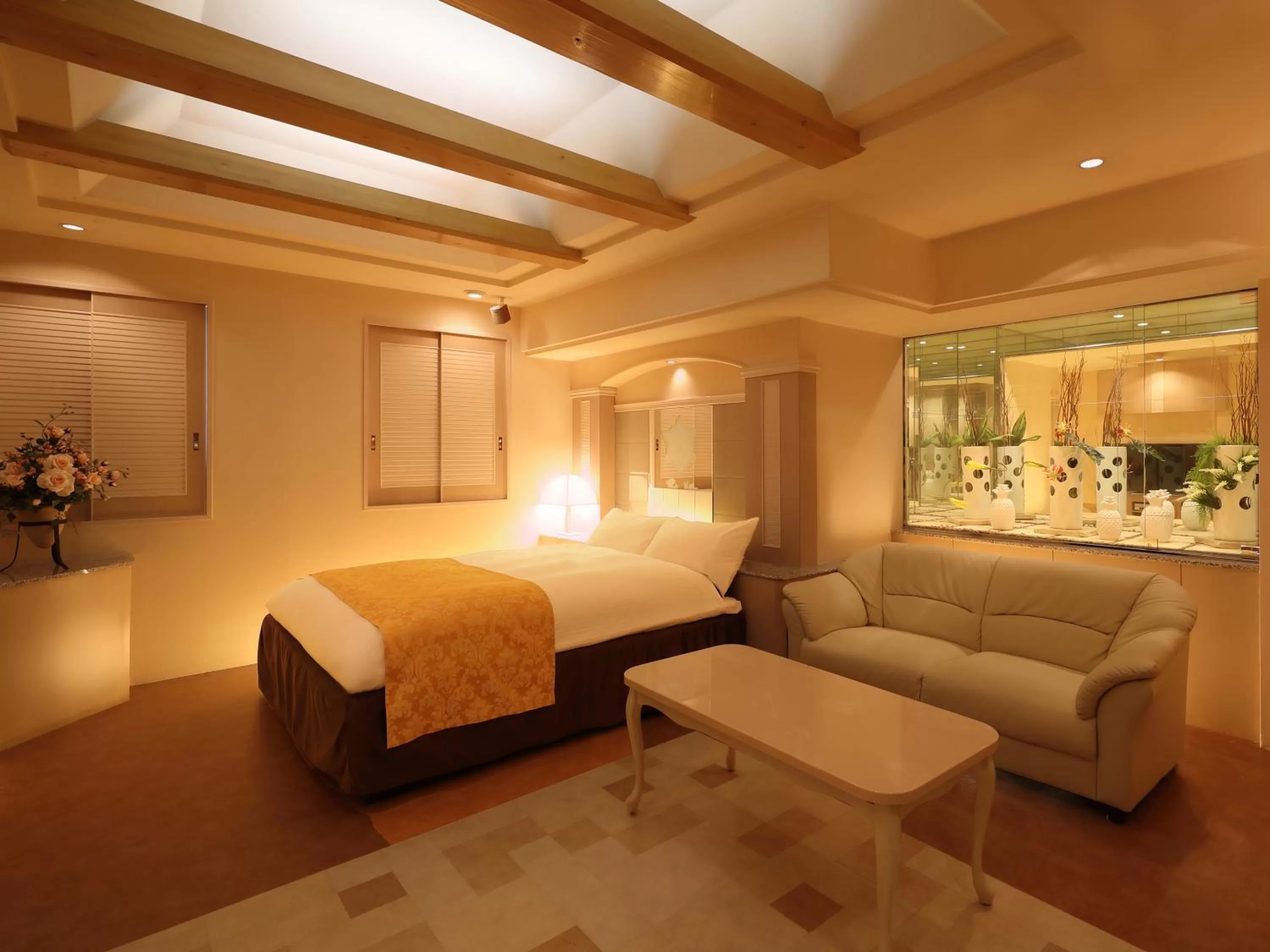 Bed in Hotel Fine Garden Umeda