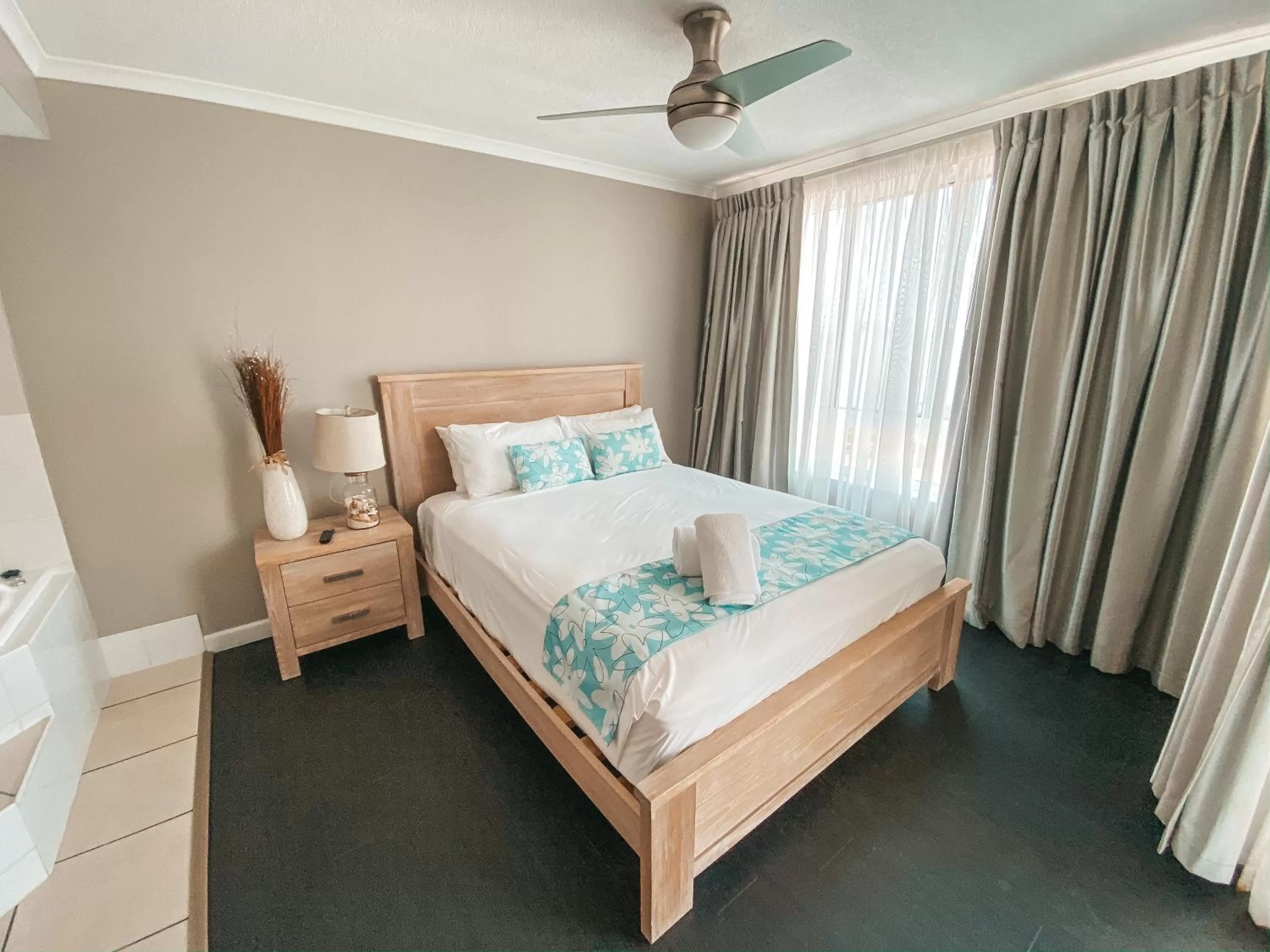 Bed in Bargara Blue Resort