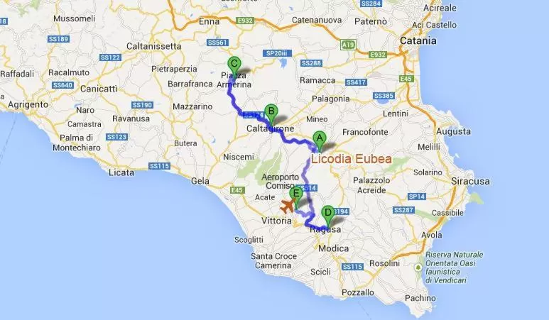 Natural landscape in La Gardenia