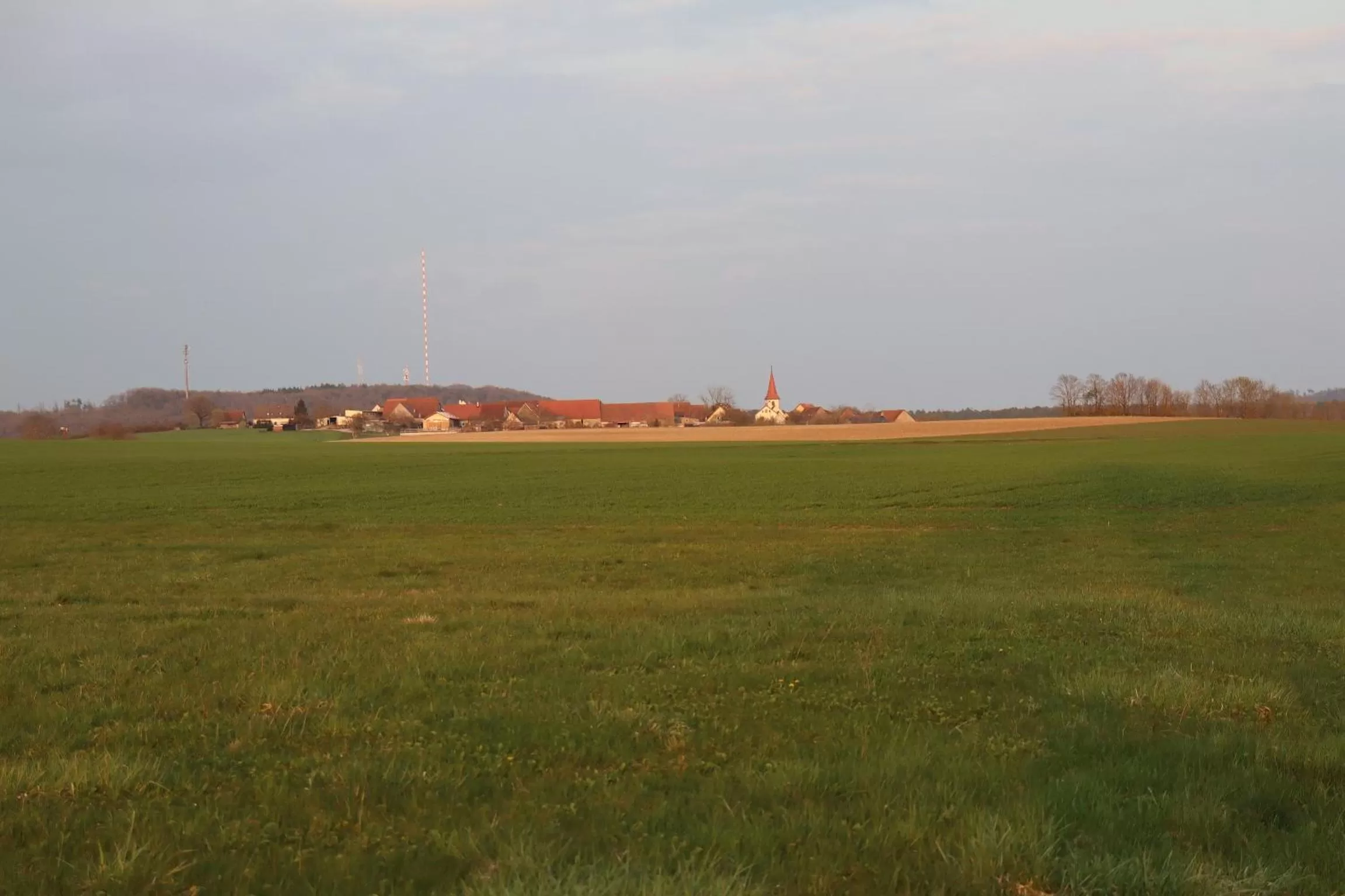 Natural landscape in Zur Altmühlquelle