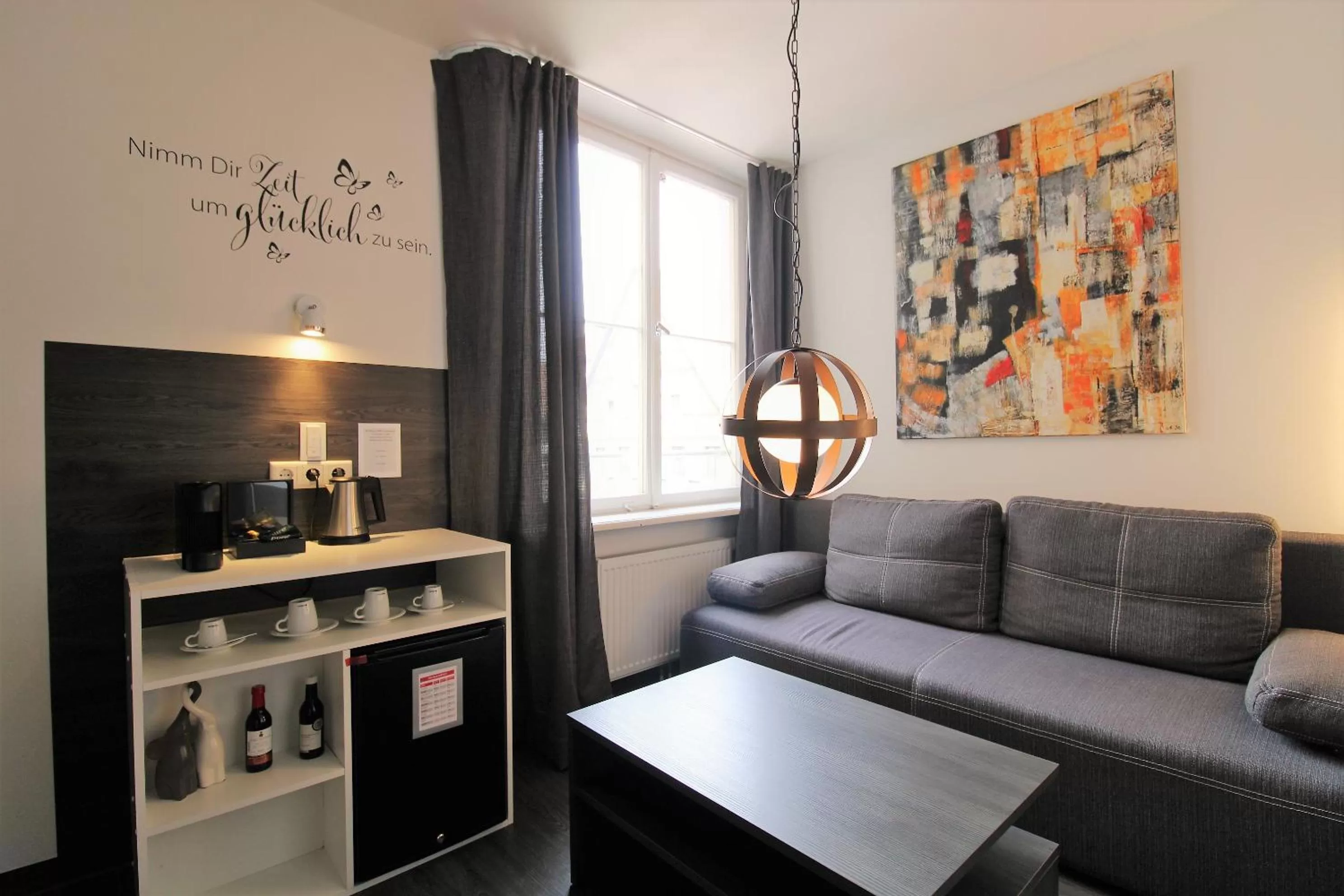 Living room in MY HOME Hotel Lamm Rottweil "Smart Home"