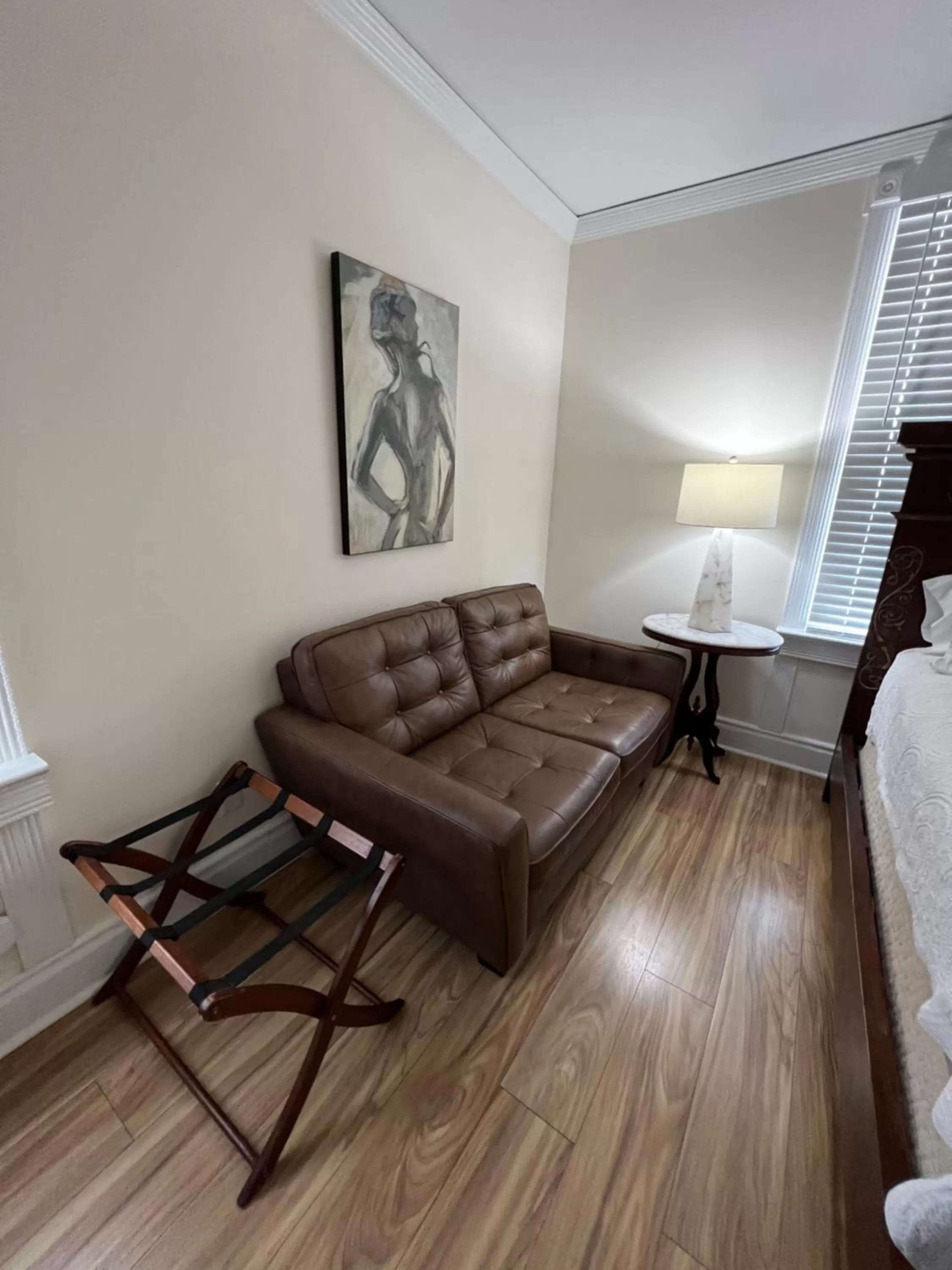 Bedroom, Seating Area in Elaine's Cape May Boutique Hotel