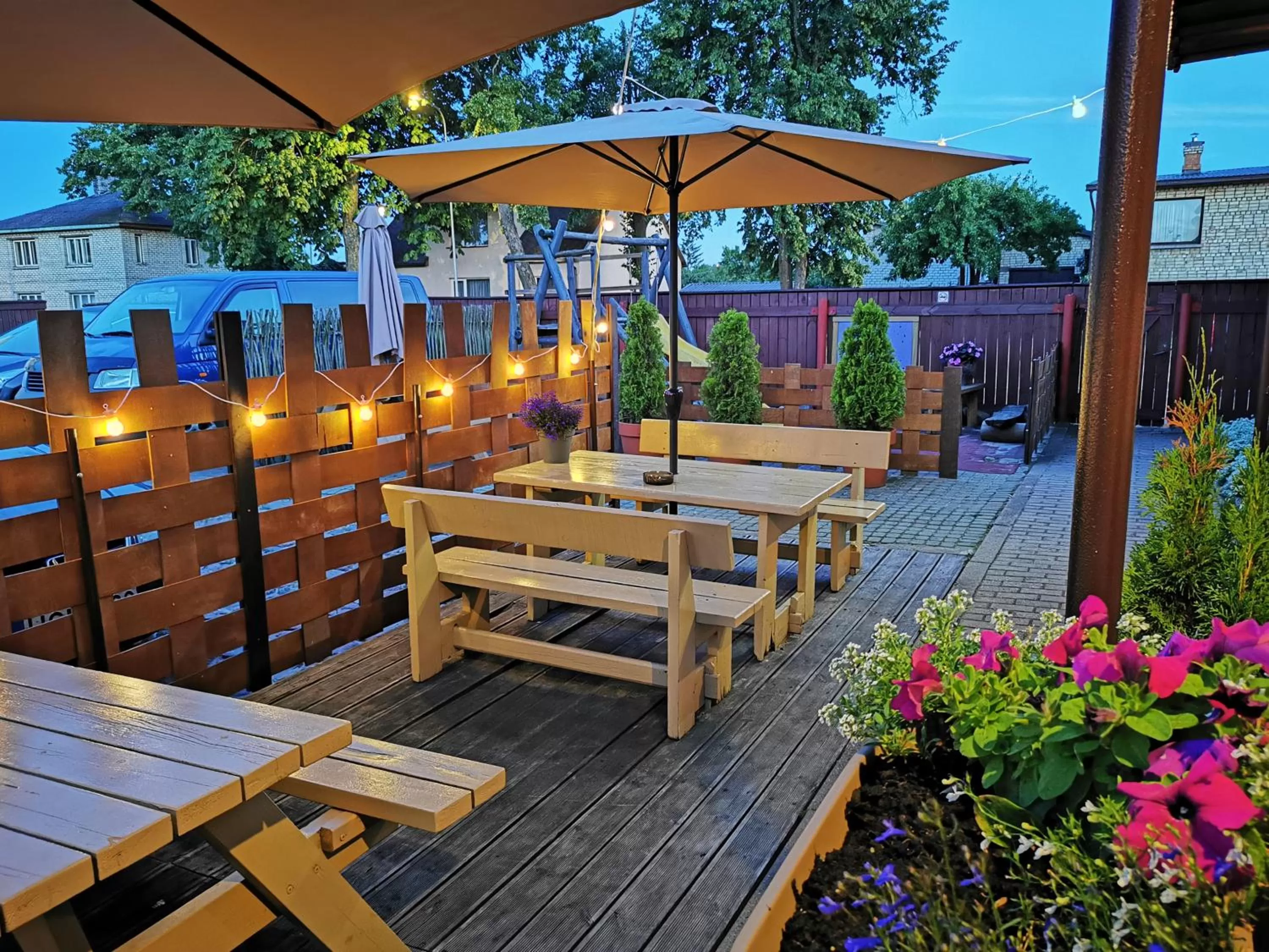 Patio, Restaurant/Places to Eat in Veldzes Nams