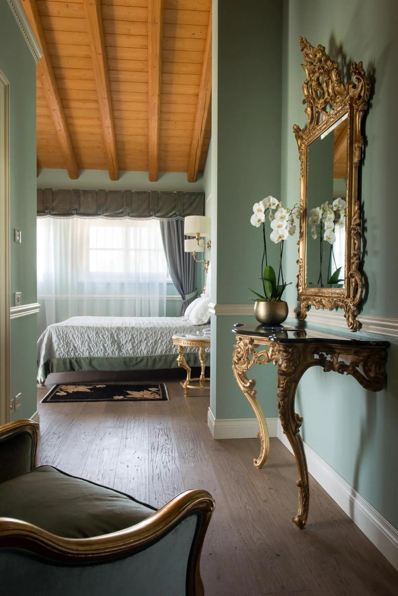 Bed in Villa Cordevigo