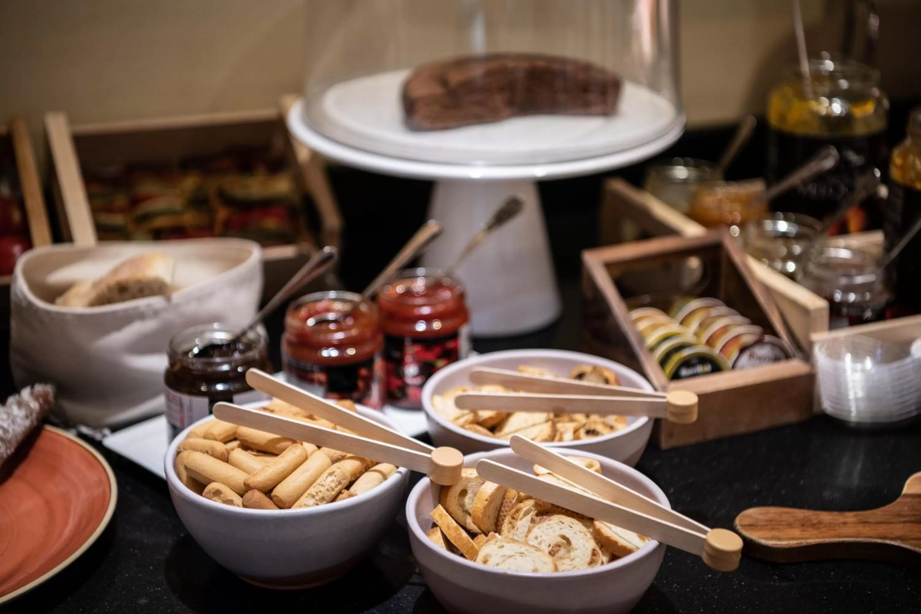 Buffet breakfast in Catalonia Gran Hotel Verdi