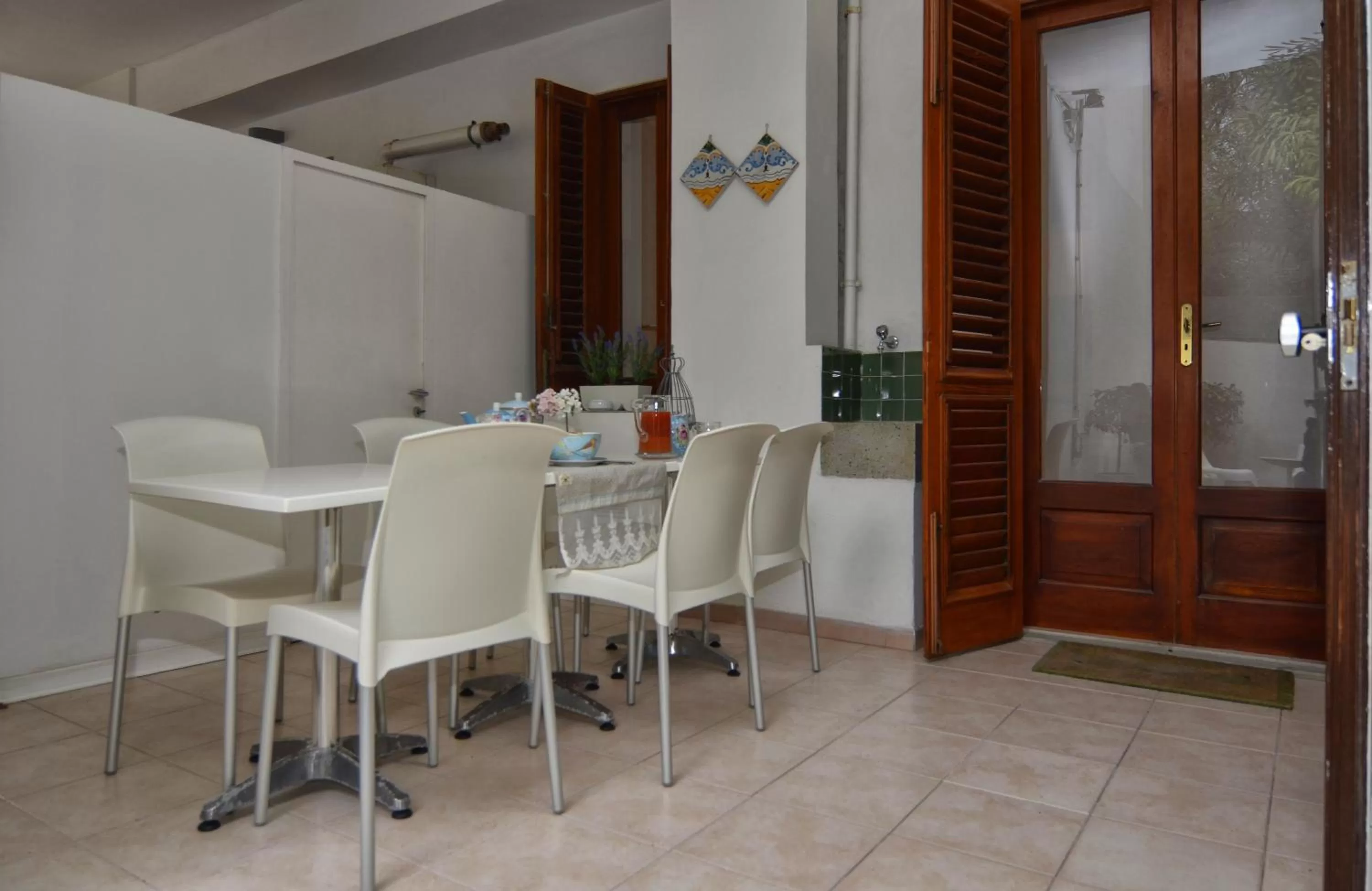 Garden in Il Vicolo B&B