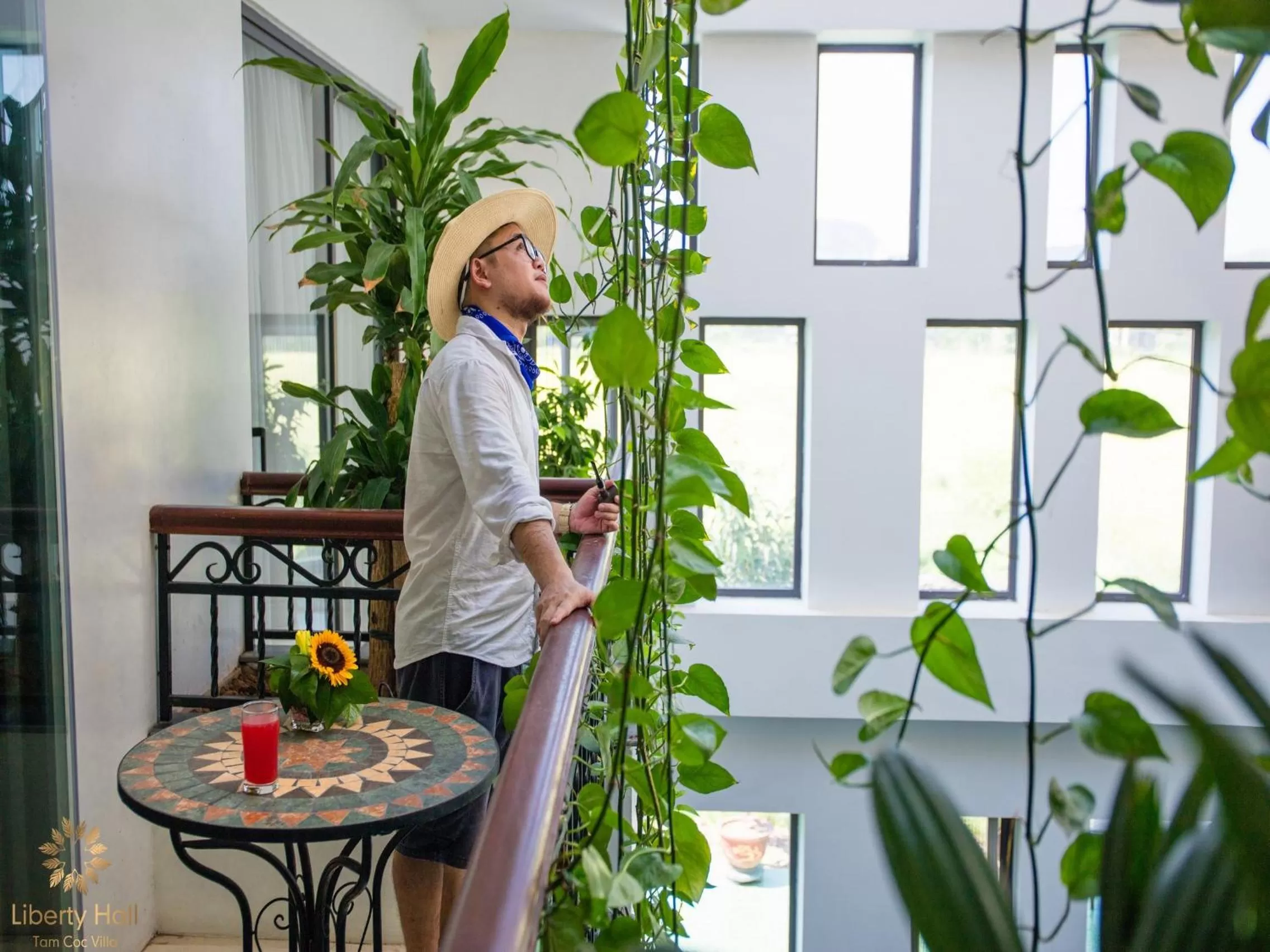 Balcony/Terrace in Liberty Hall Tam Coc Hotel & Villa