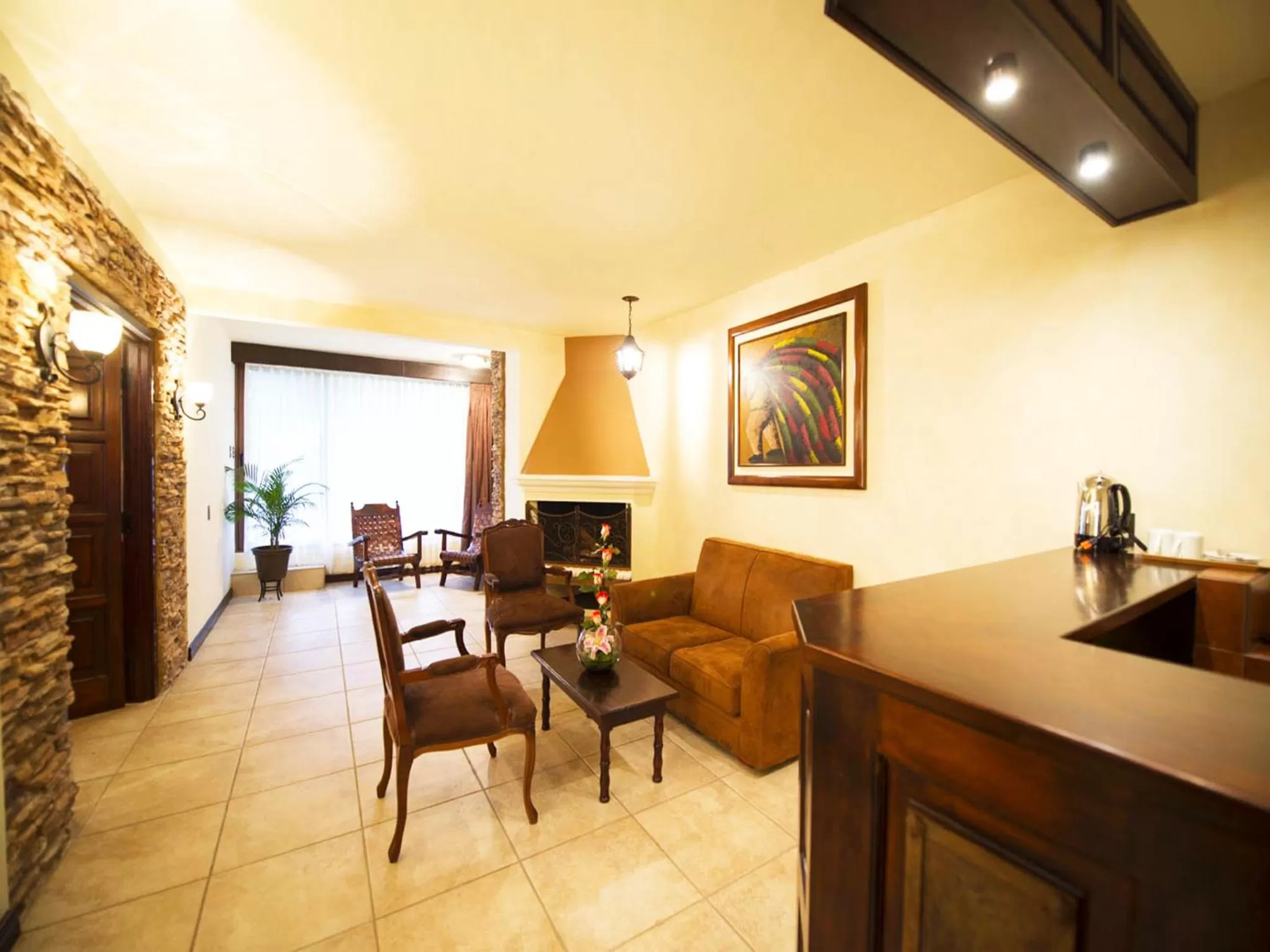 Photo of the whole room in Hotel Soleil La Antigua