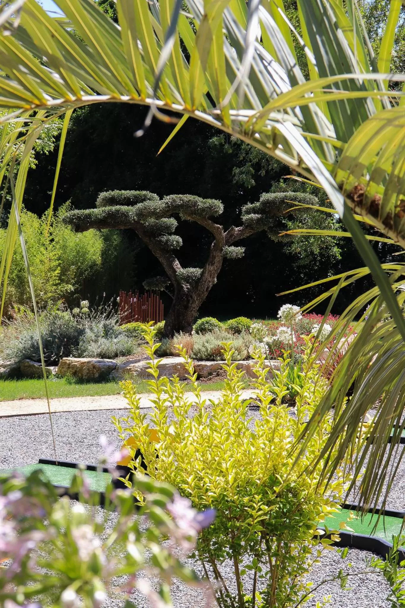 Golfcourse in Logis Hotels - Château Saint Marcel