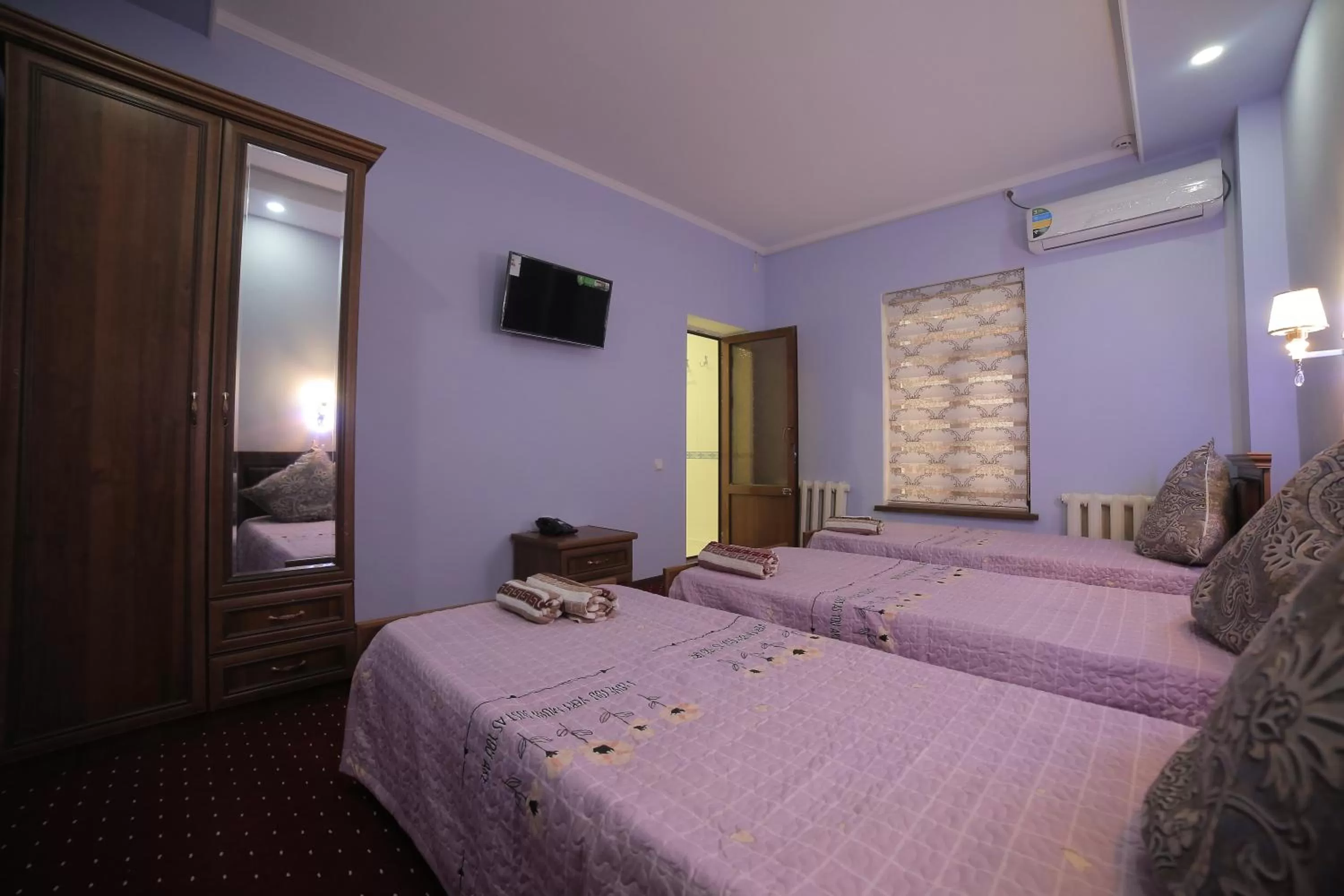 Photo of the whole room, Bed in Alliance hotel bukhara
