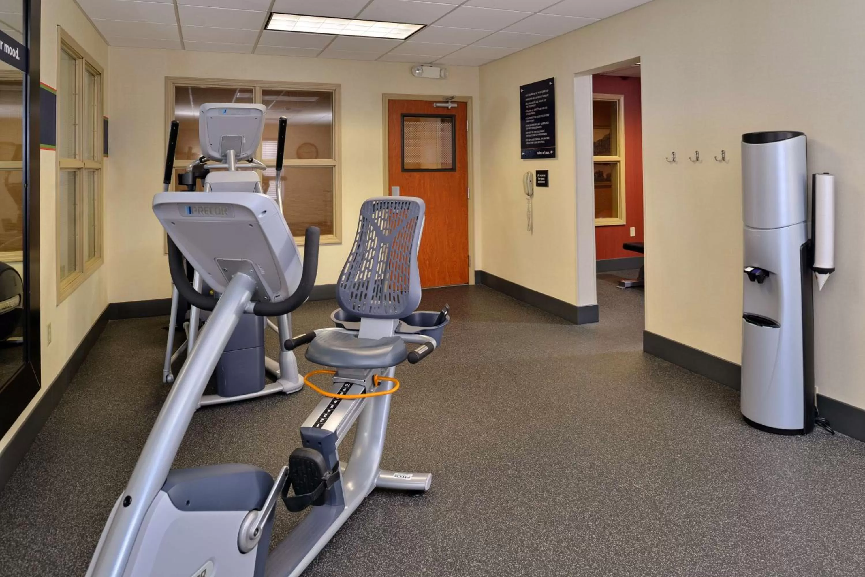Fitness centre/facilities in Hampton Inn Rock Springs