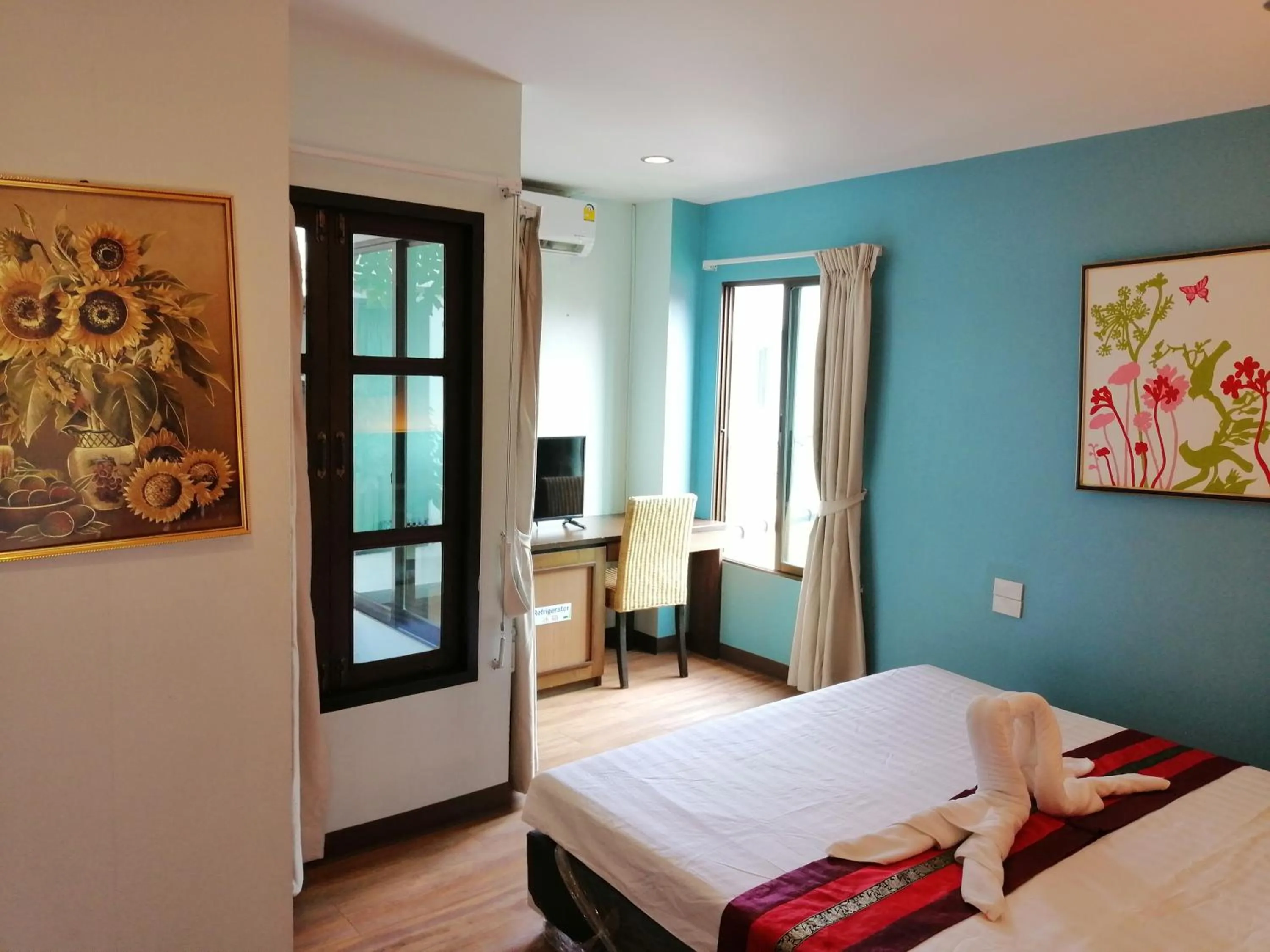 Bed in Mandala House, Chiang Mai