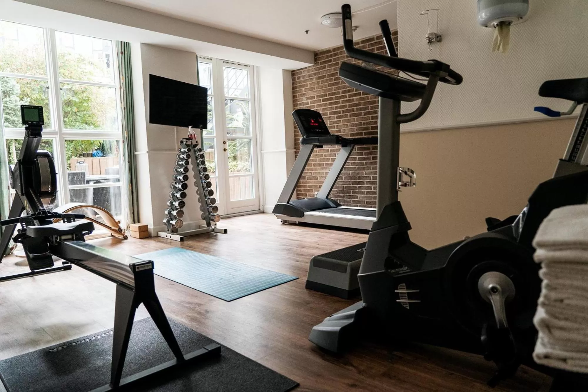 Fitness centre/facilities in Ibsens Hotel