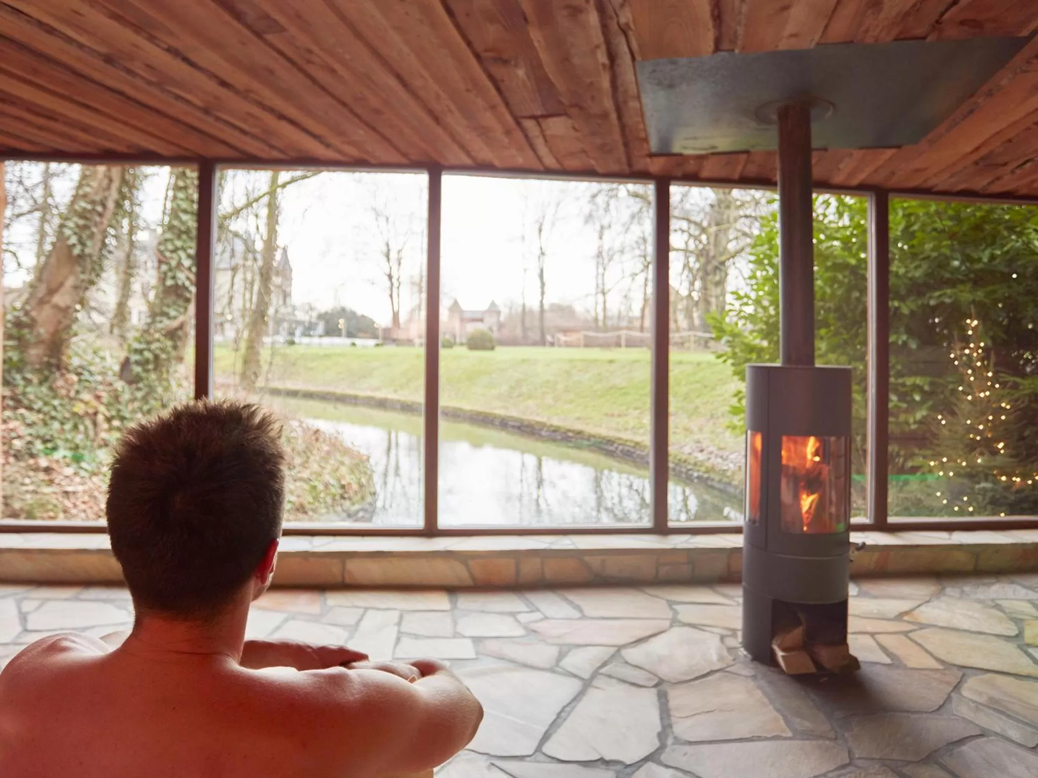 Sauna in Thermae Boetfort Hotel