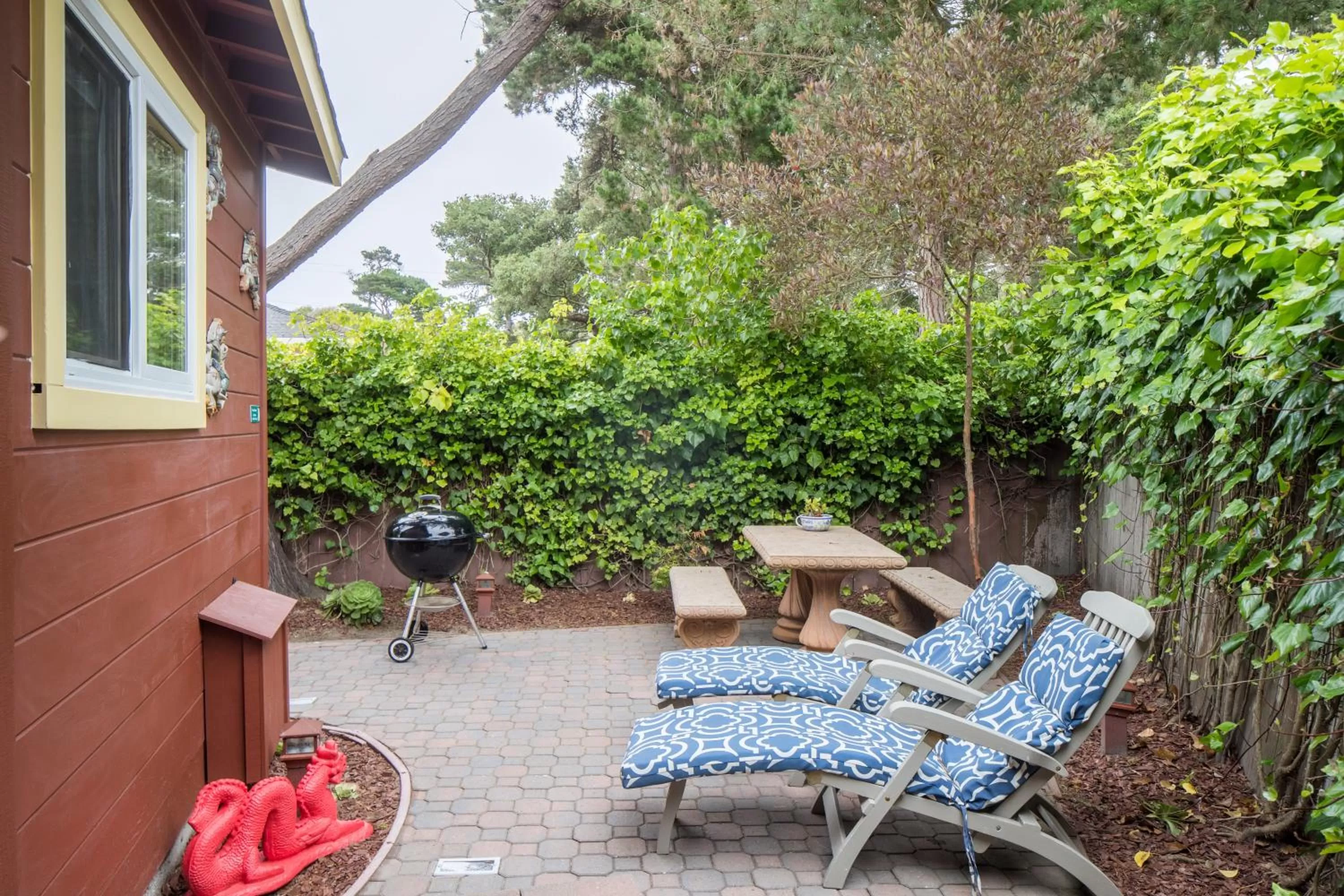 Patio in Andril Fireplace Cottages