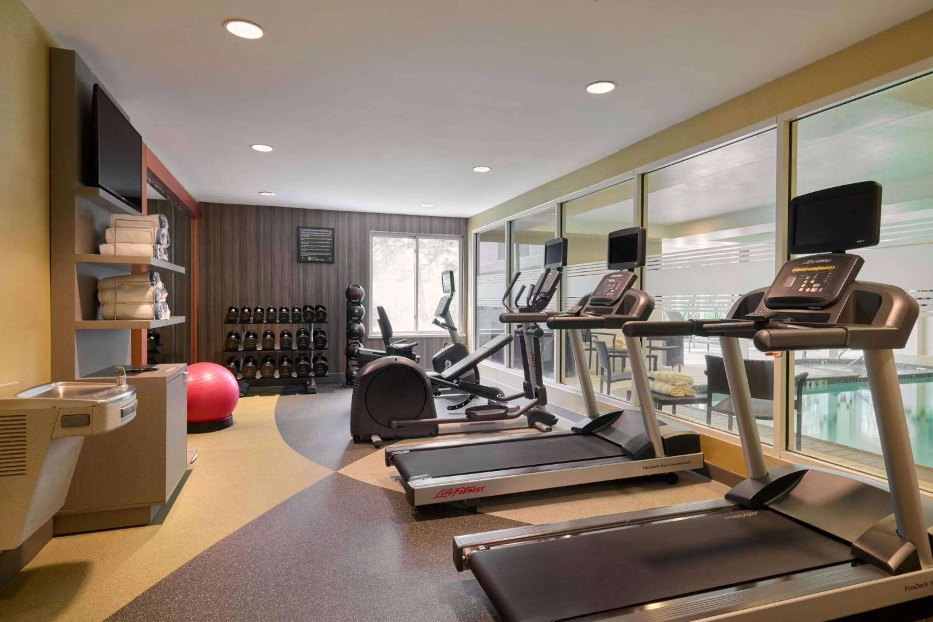 Fitness centre/facilities in Hilton Garden Inn Hershey