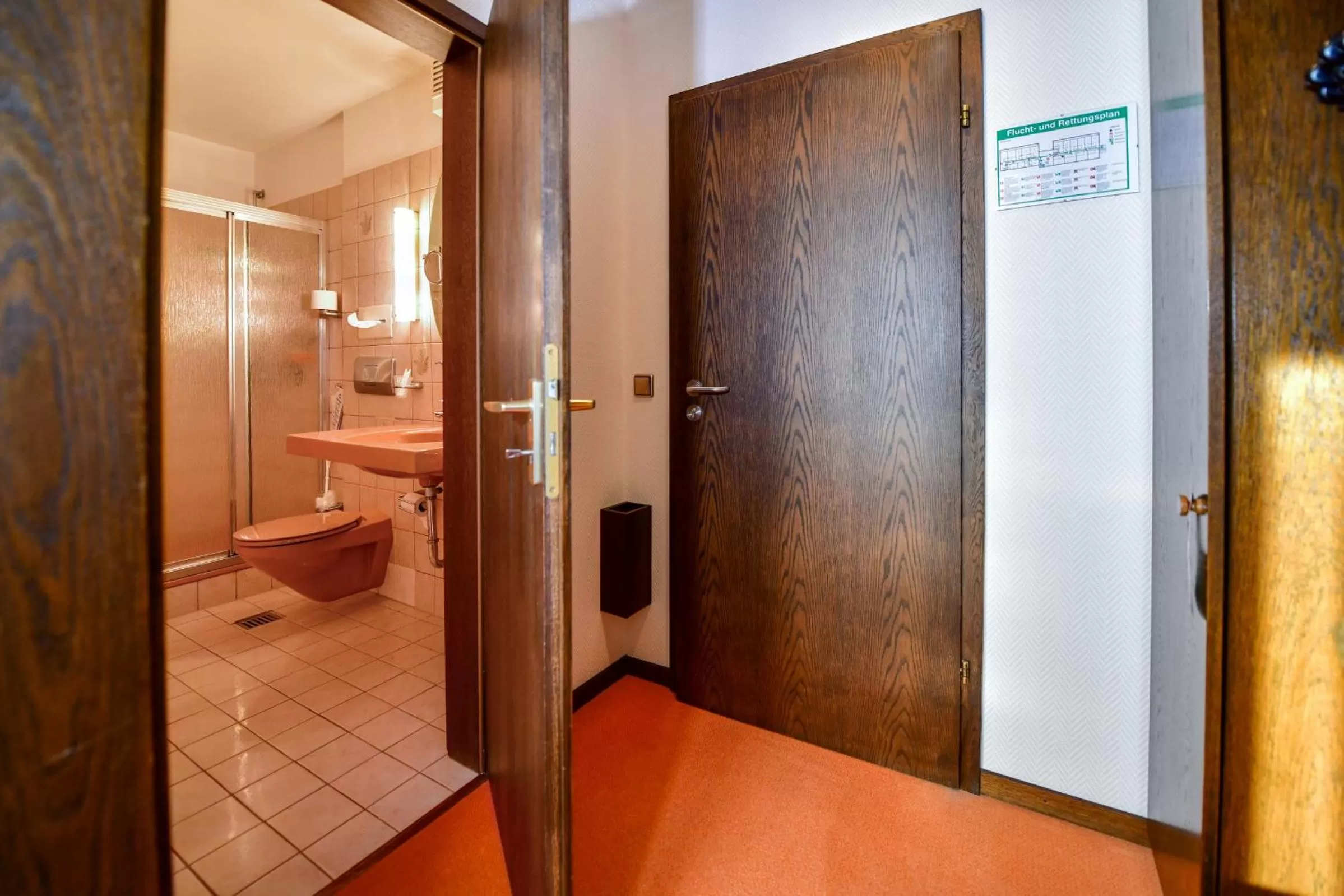 Bathroom in Hotel Zur Post