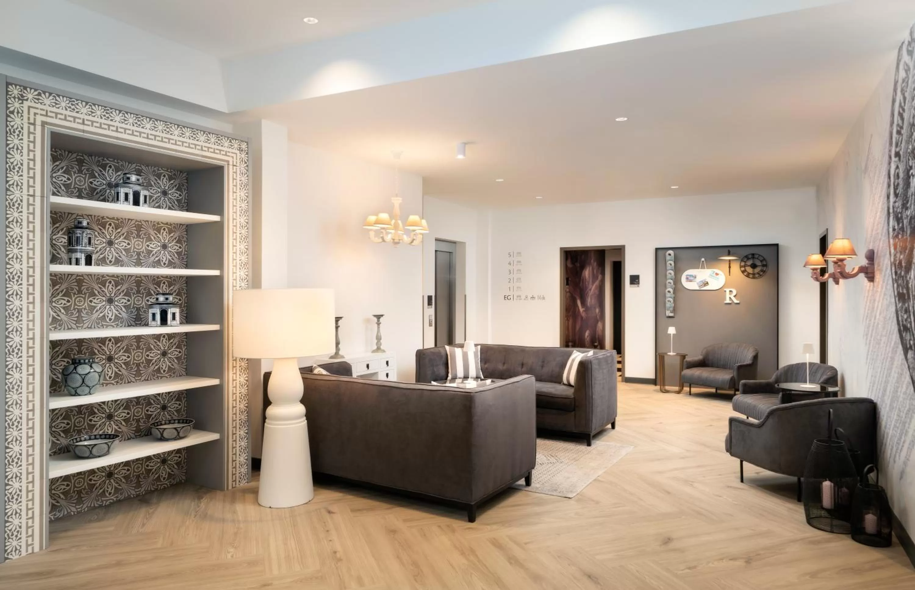 Lobby or reception in elaya hotel regensburg city center