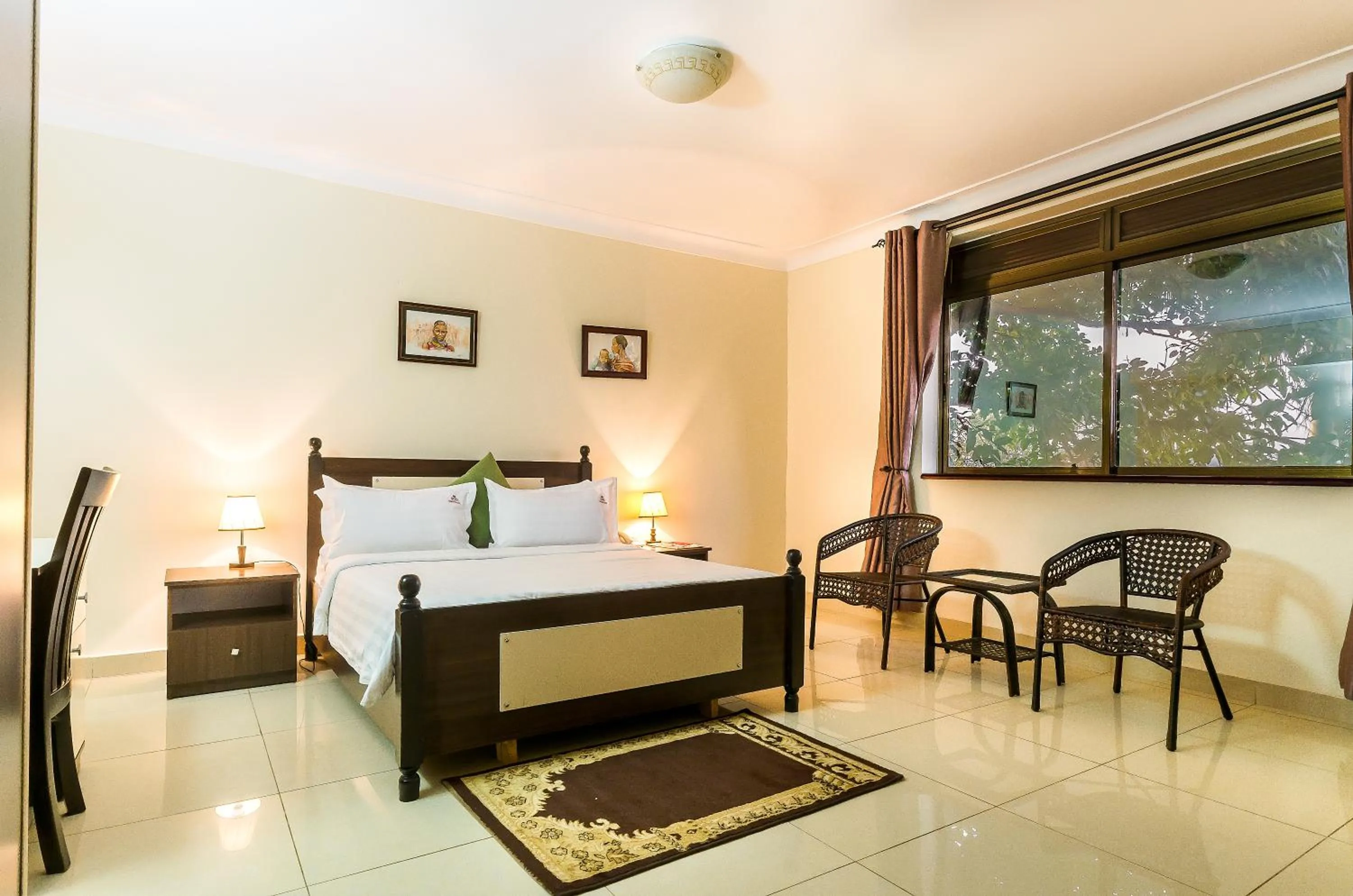 Bedroom in Marie's Royale Hotel