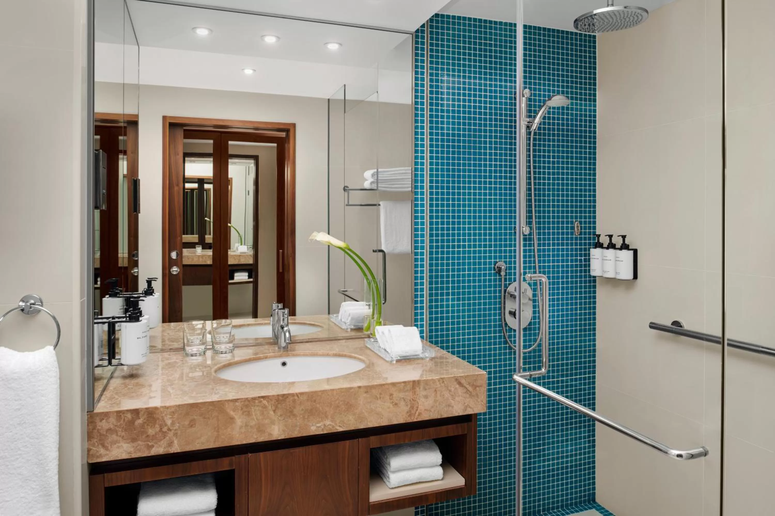 Bathroom in InterContinental Bahrain by IHG