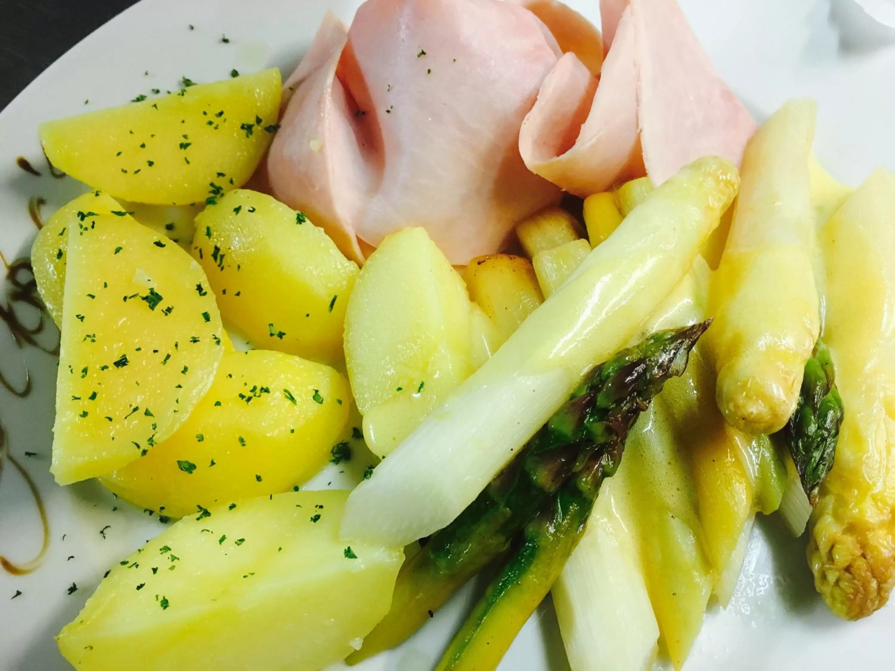 Food close-up in Hotel Corsten