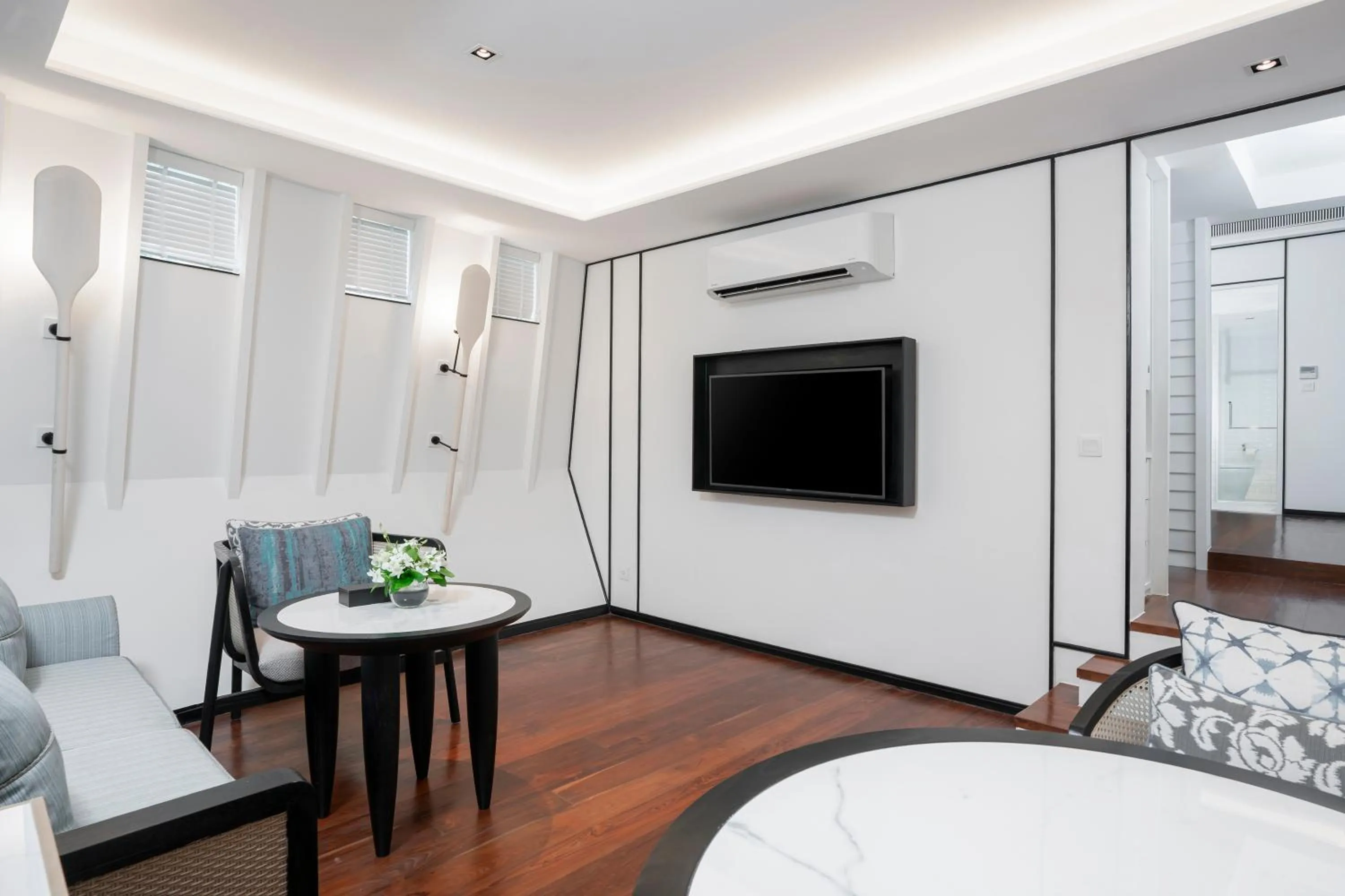 TV and multimedia, Bed in Melia Koh Samui