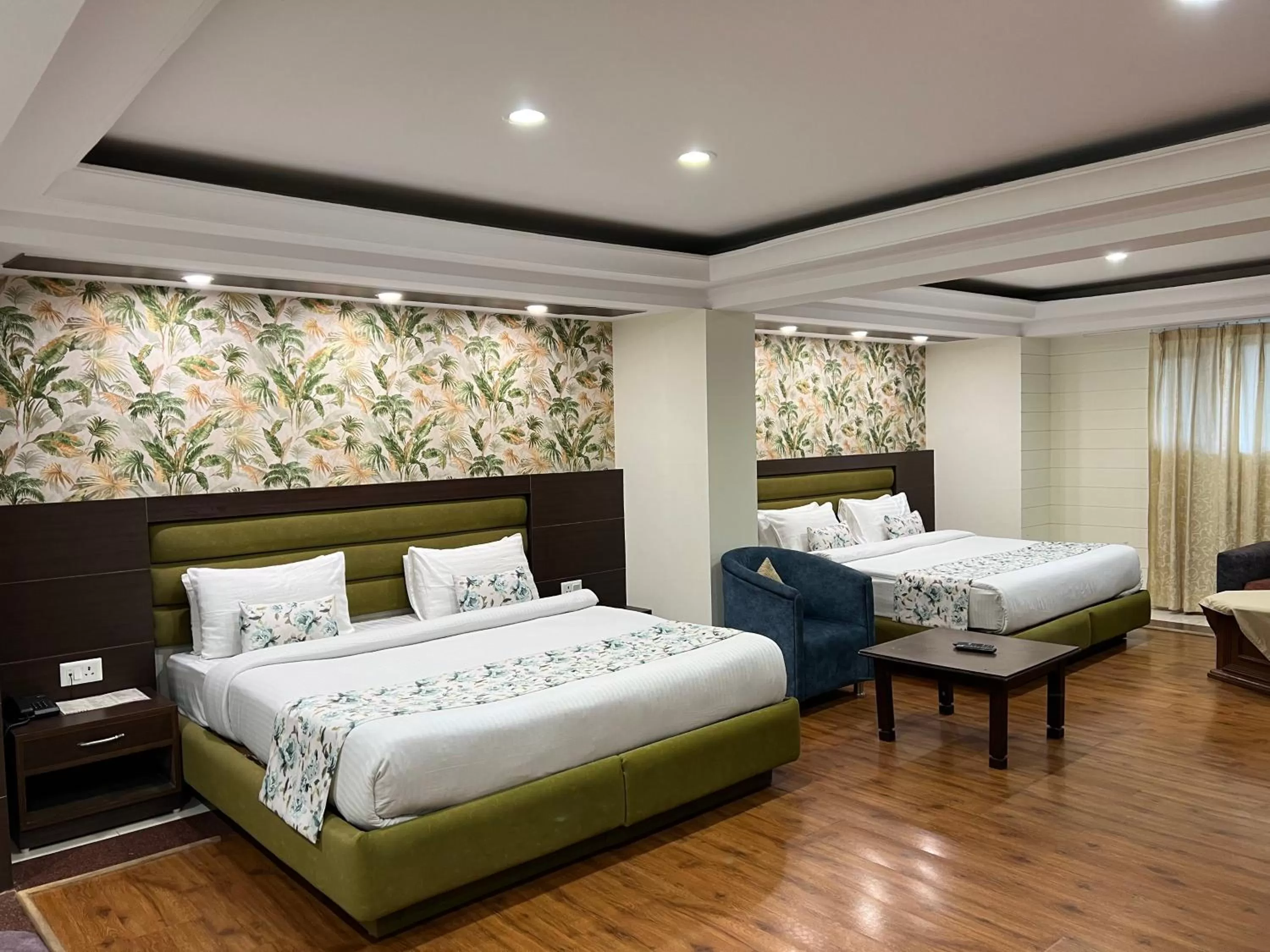 Bed in Hotel Shiva Continental