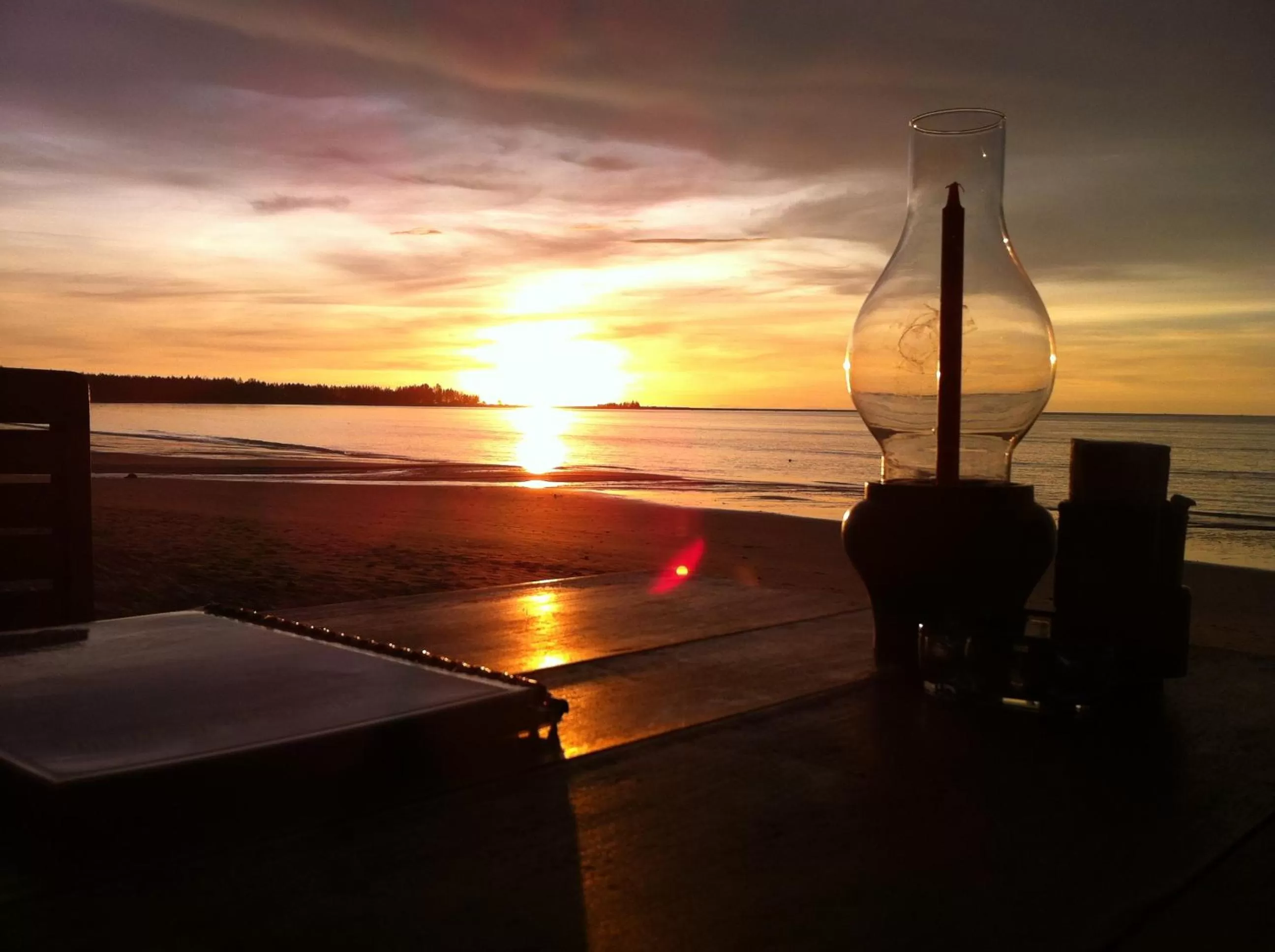 Sunset, Sunrise/Sunset in Ao Thong beach Bungalows