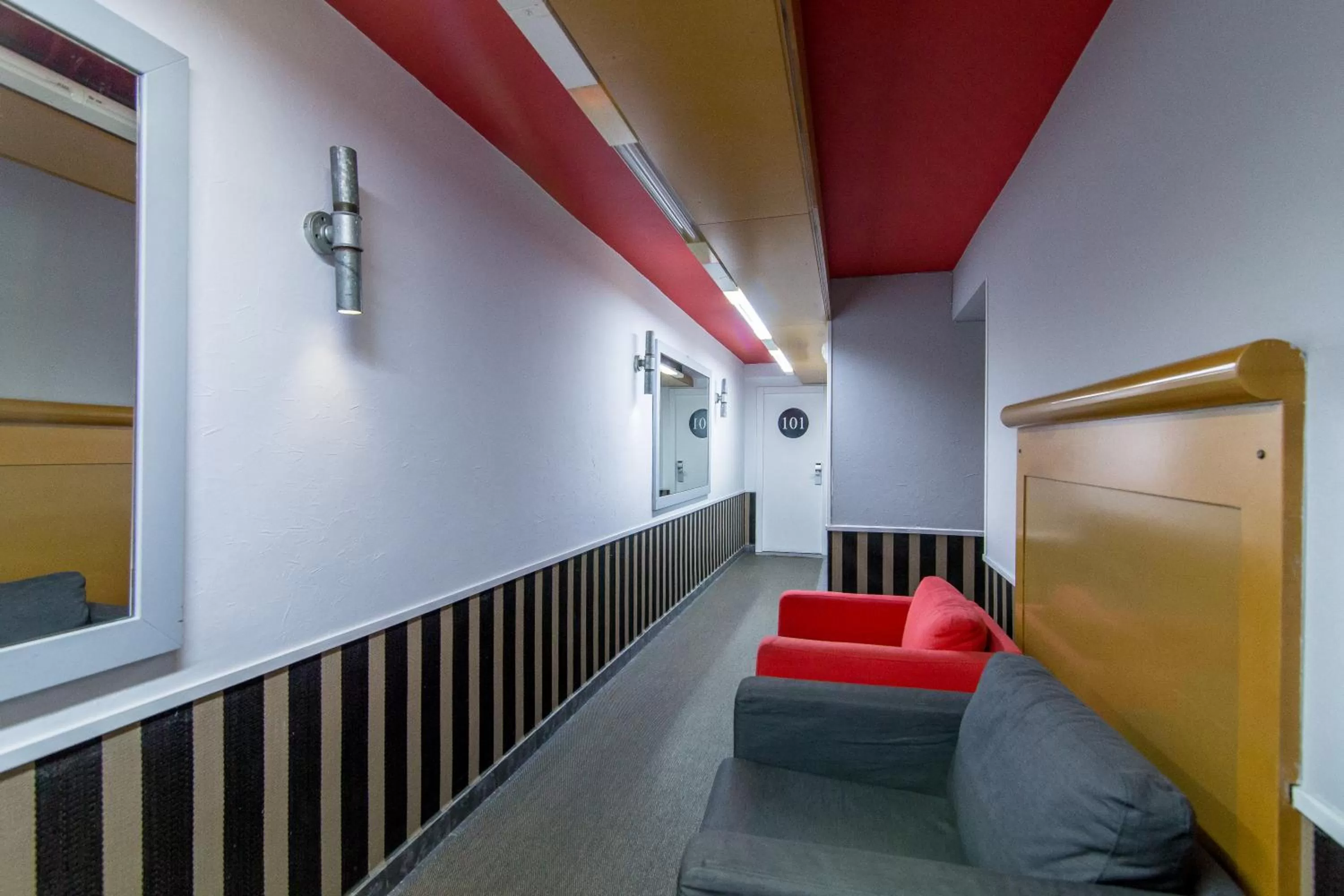 Decorative detail, Bed in Colors