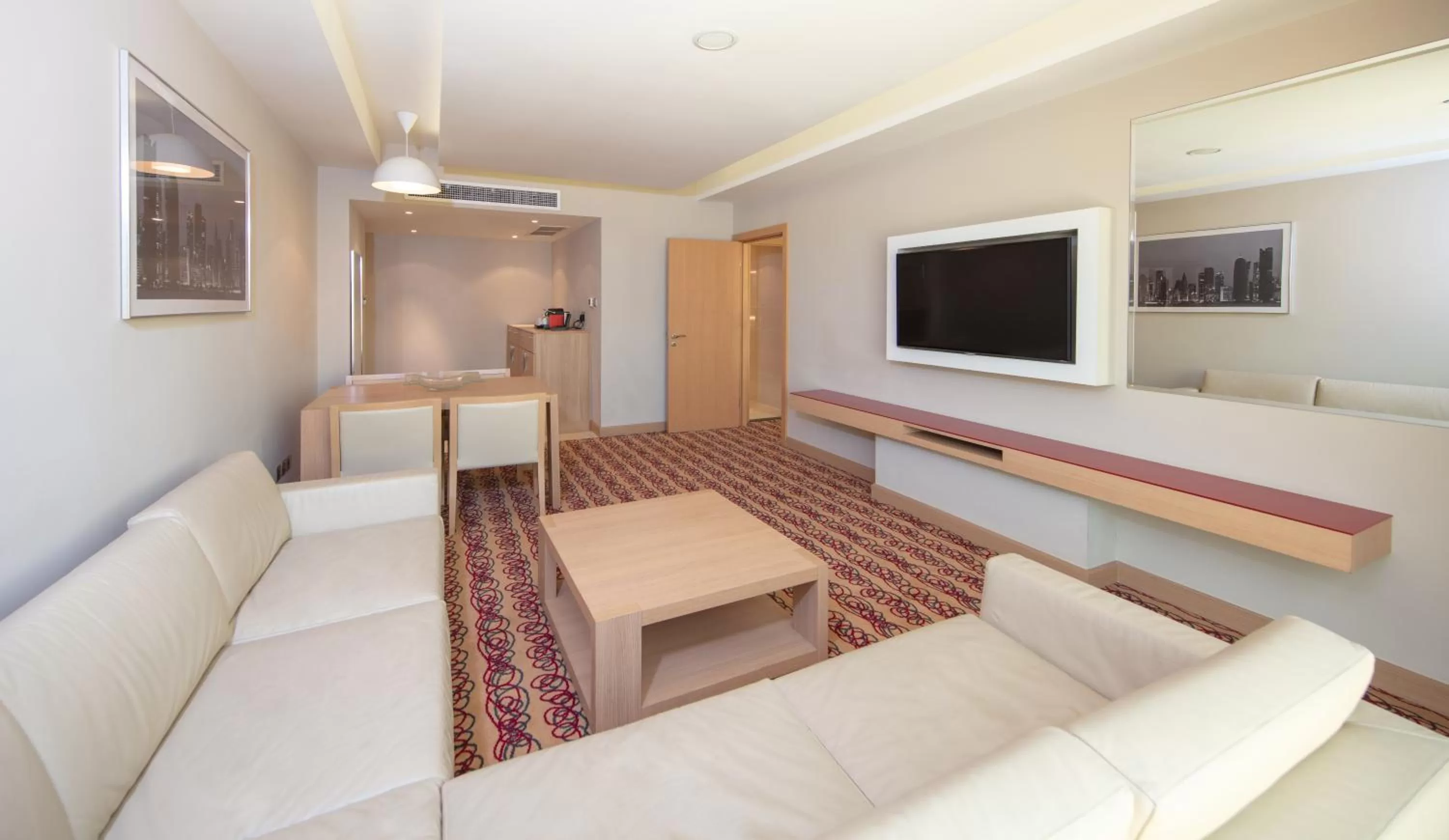 Living room in Radisson Blu Hotel, Doha