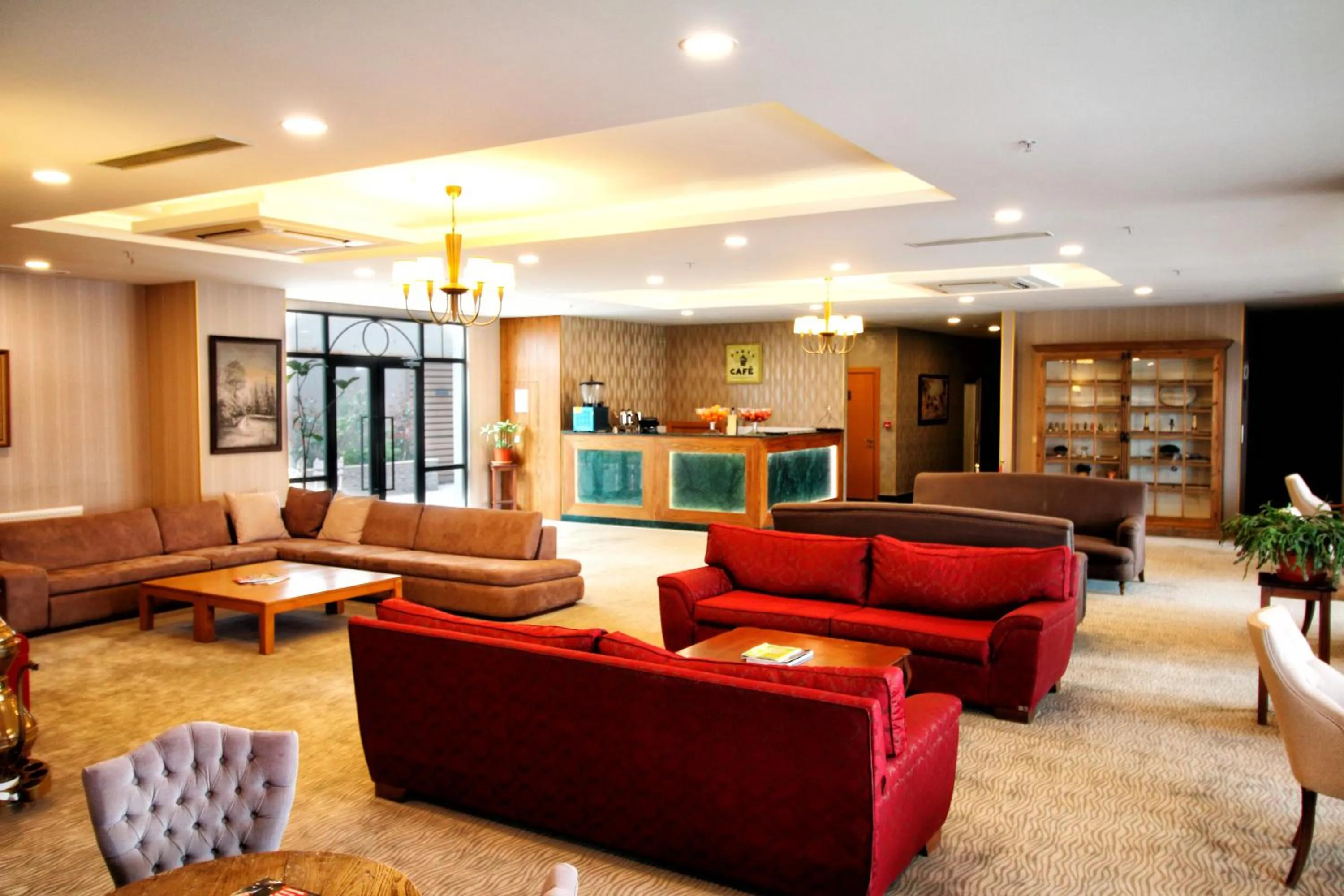 Lobby or reception in Sarissa Hotel