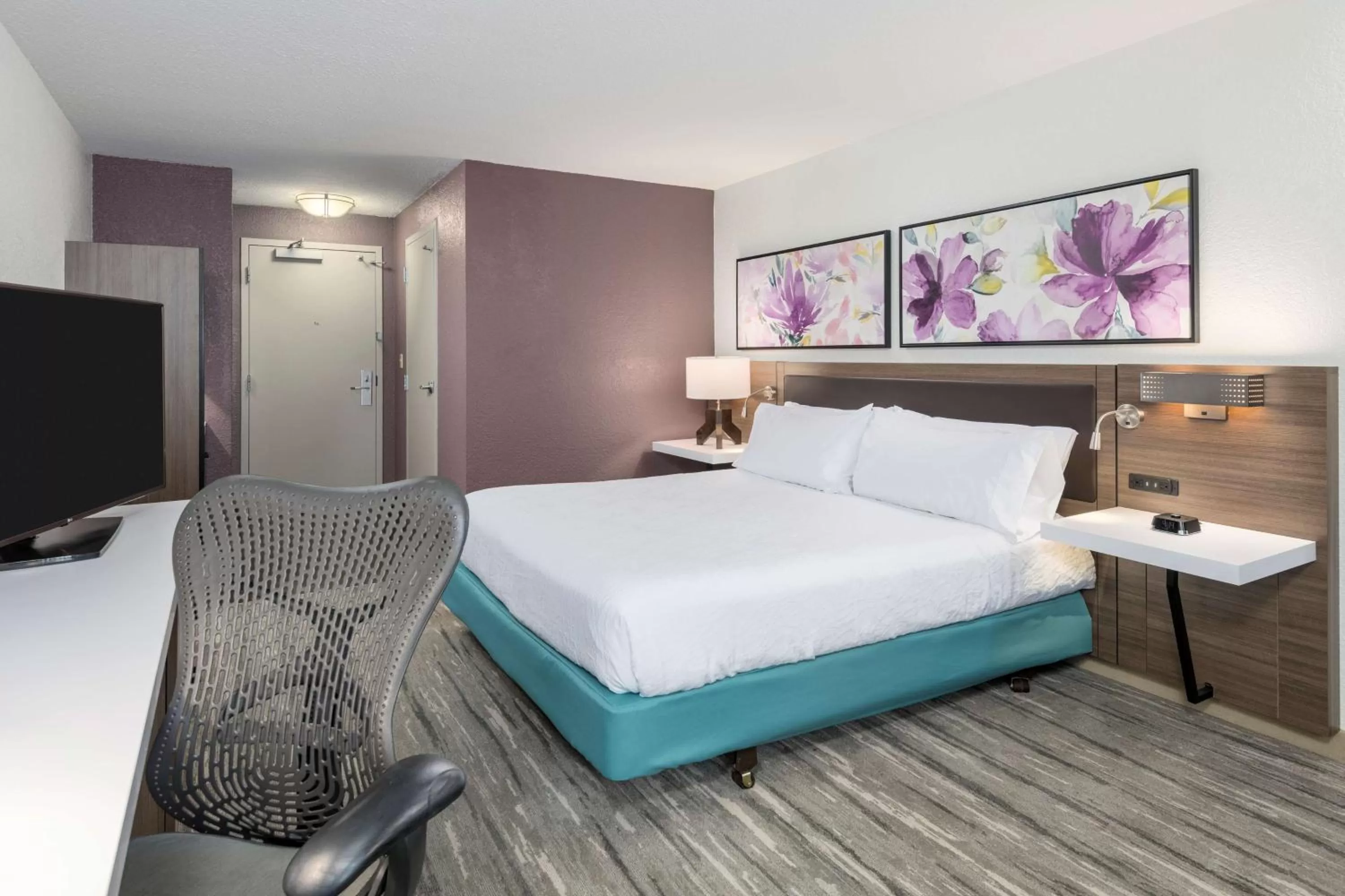 Bed in Hilton Garden Inn Lafayette/Cajundome