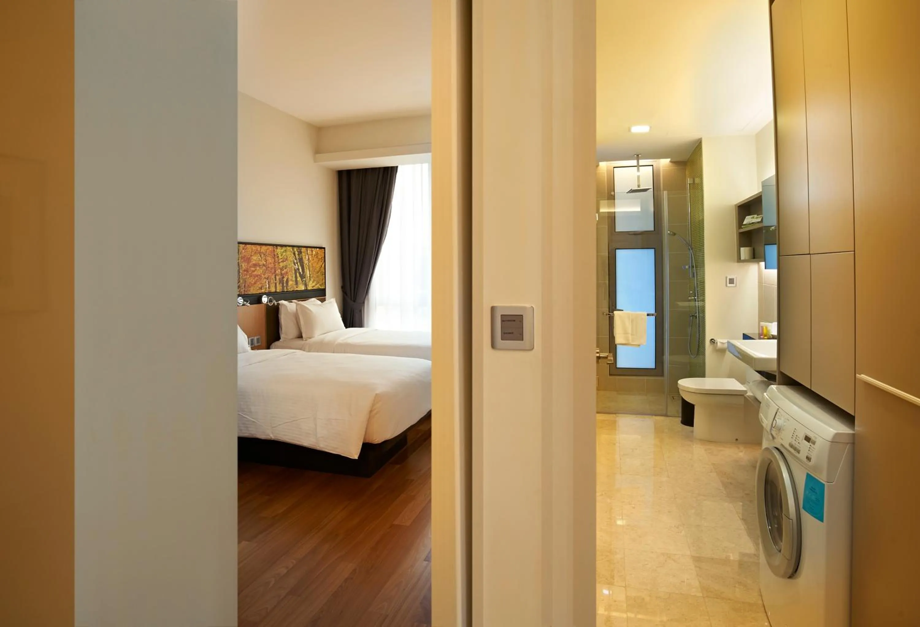 Bathroom, Bed in The Signature Hotel & Serviced Suites Hartamas Kuala Lumpur