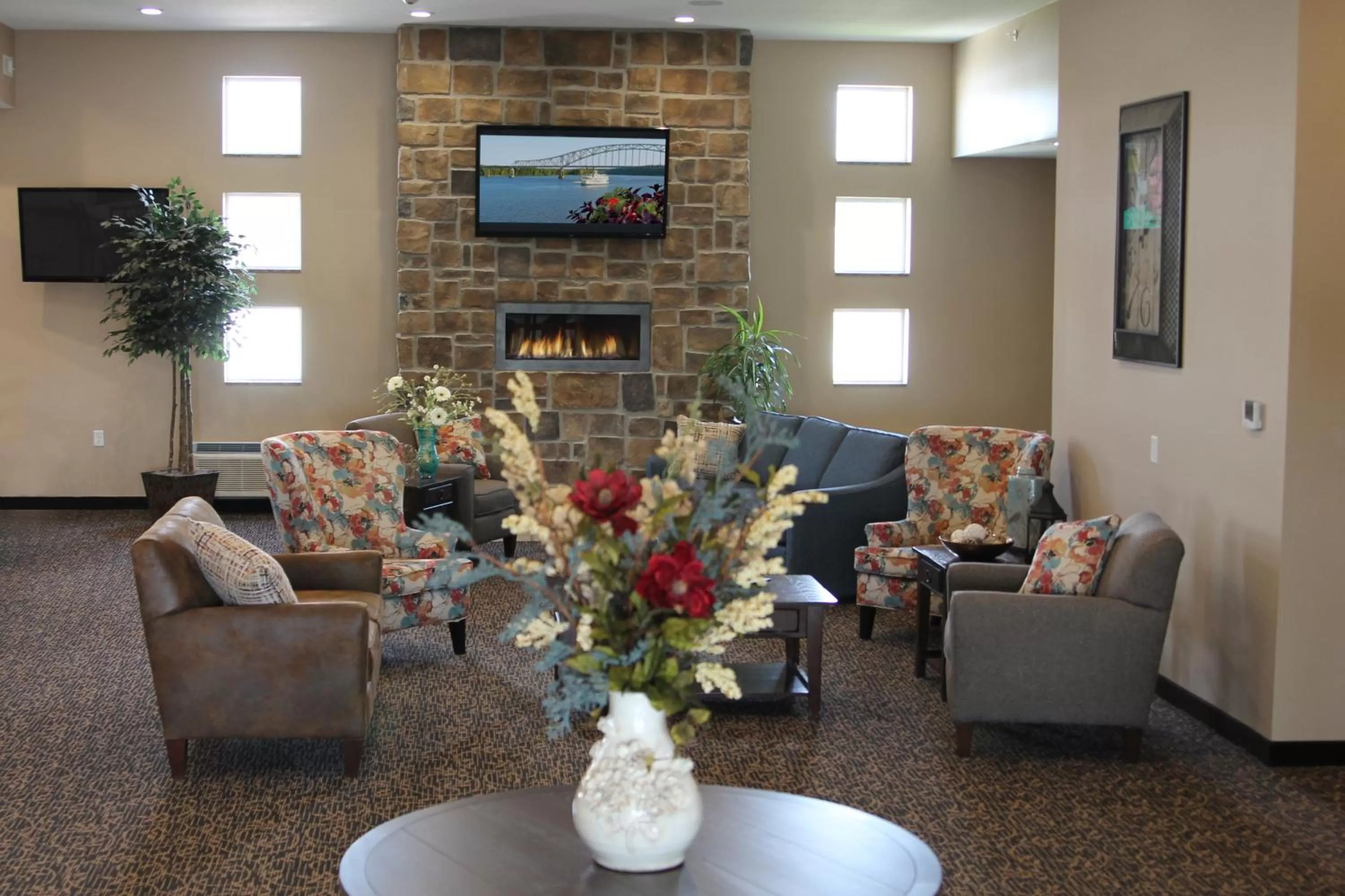 Lobby or reception in Cobblestone Inn & Suites Fort Madison