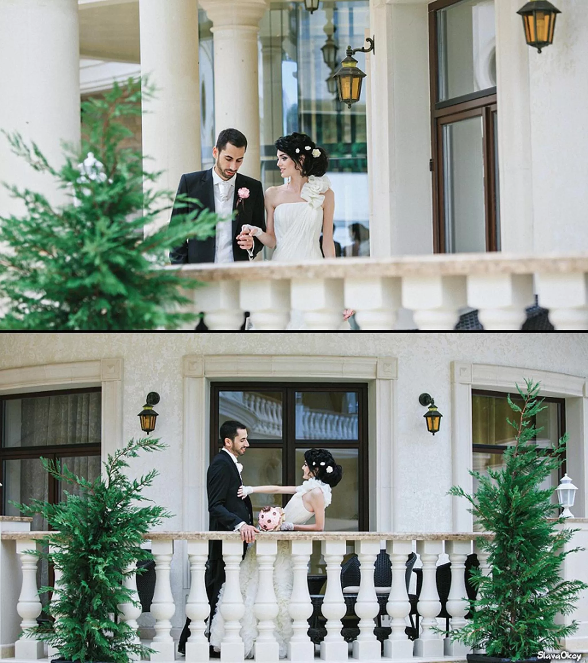 group of guests, Staff in Villa le Premier Maestro