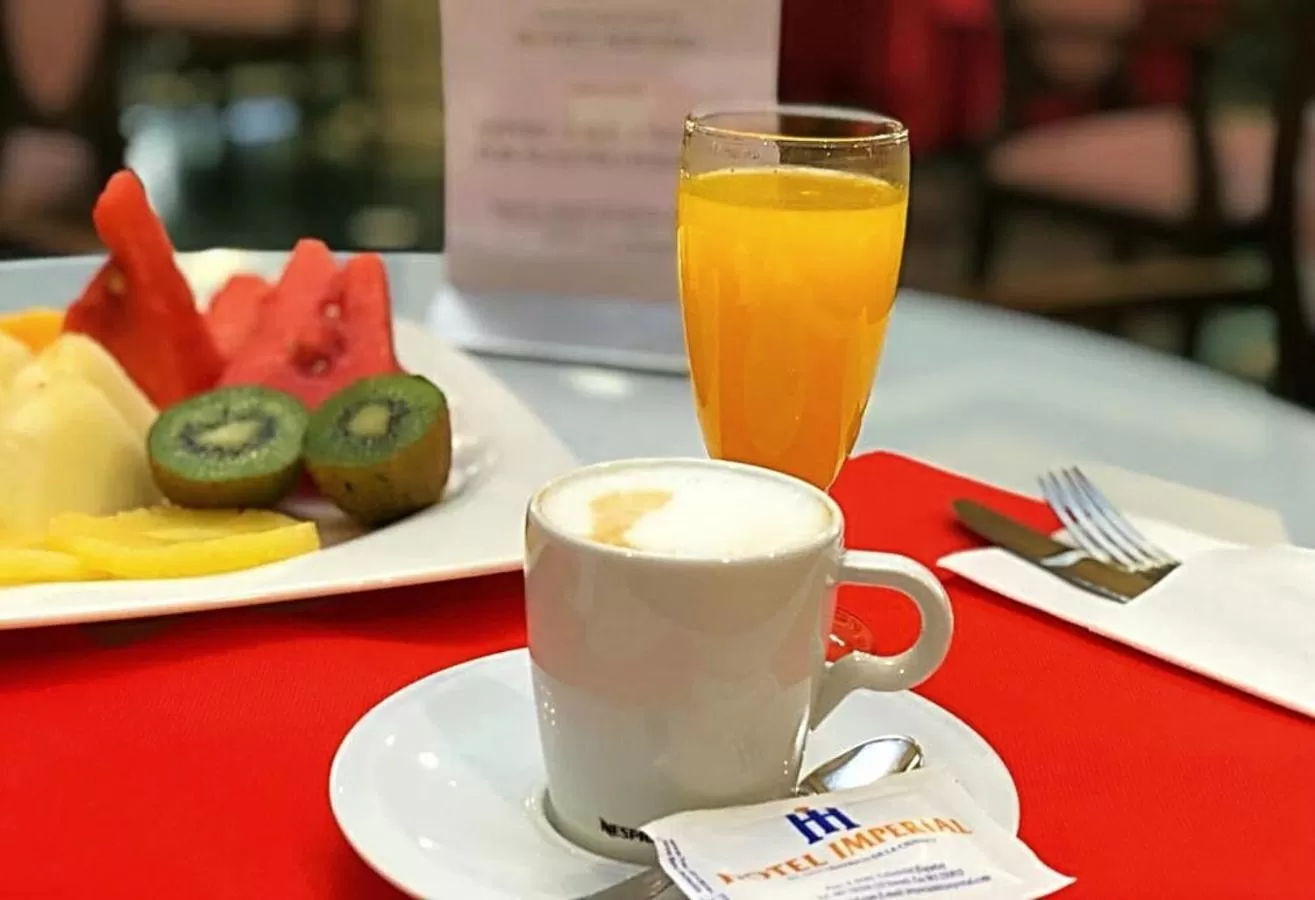 Breakfast in Hotel Imperial