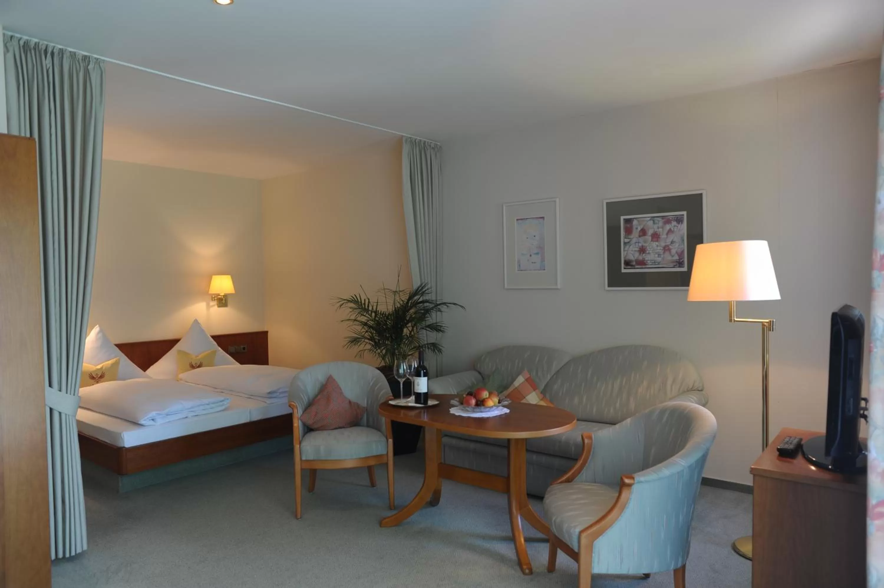 Photo of the whole room, Bed in Hotel Gasthaus Adler