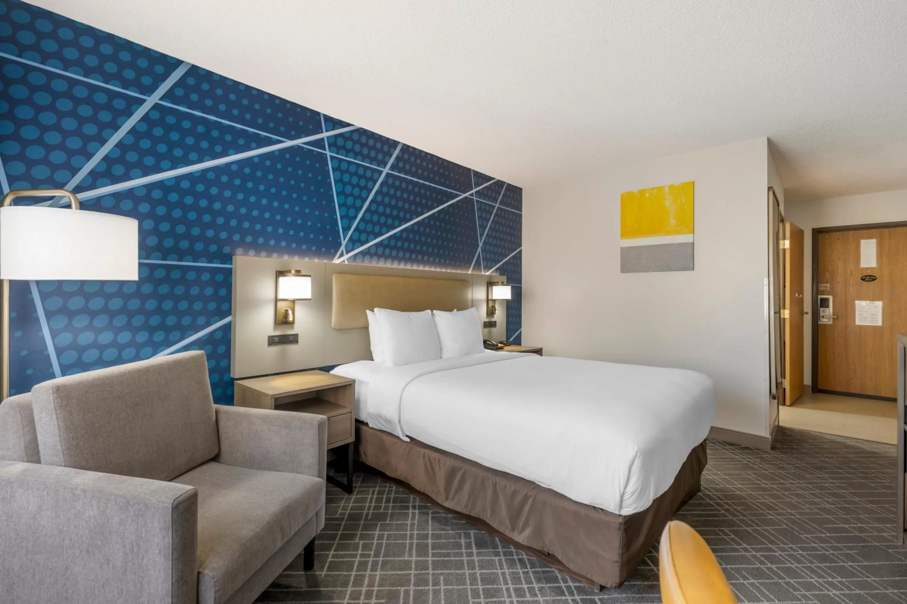 Bed in Comfort Inn Hastings