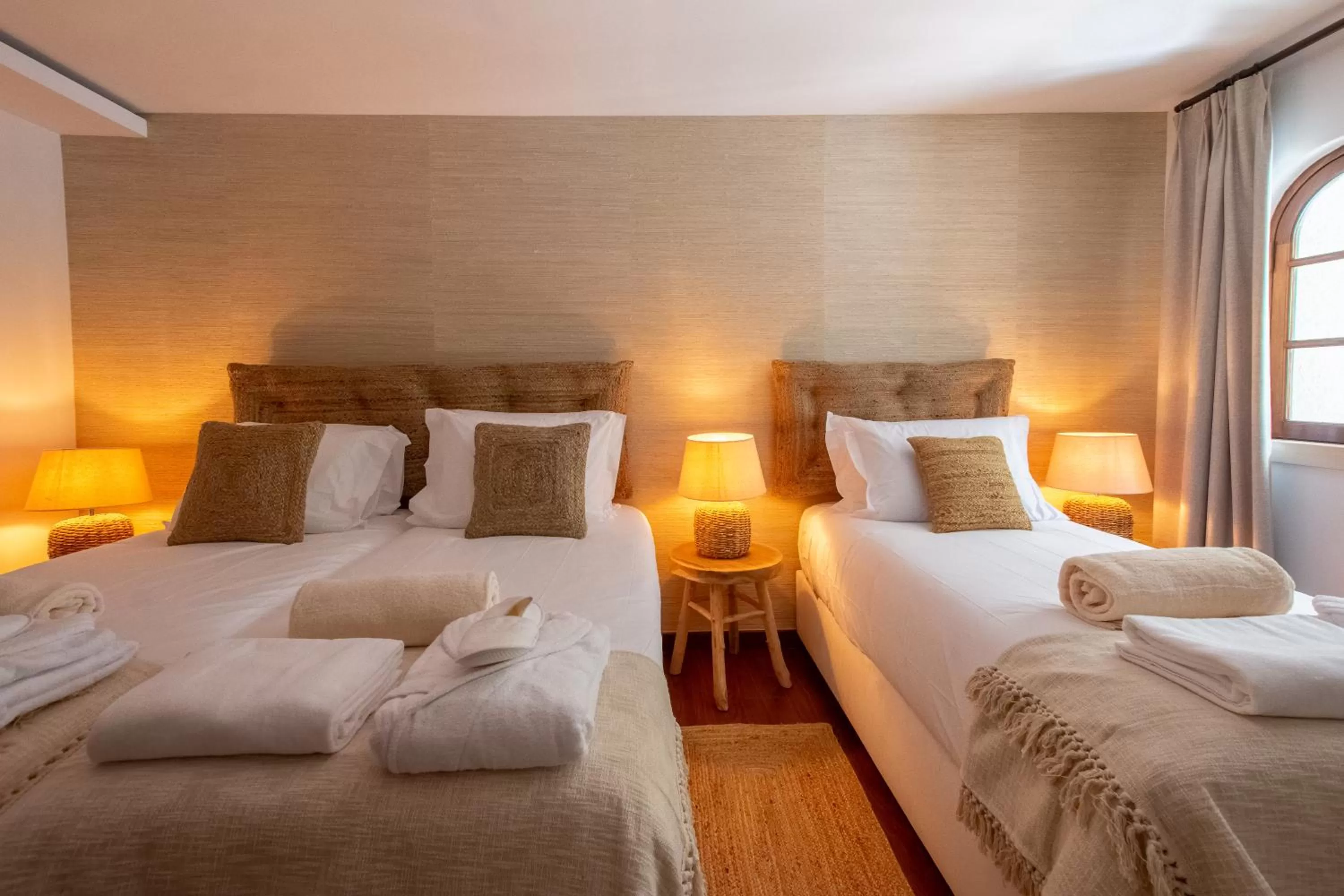 Bed in Villa Pietra Estoril Eco Guesthouse